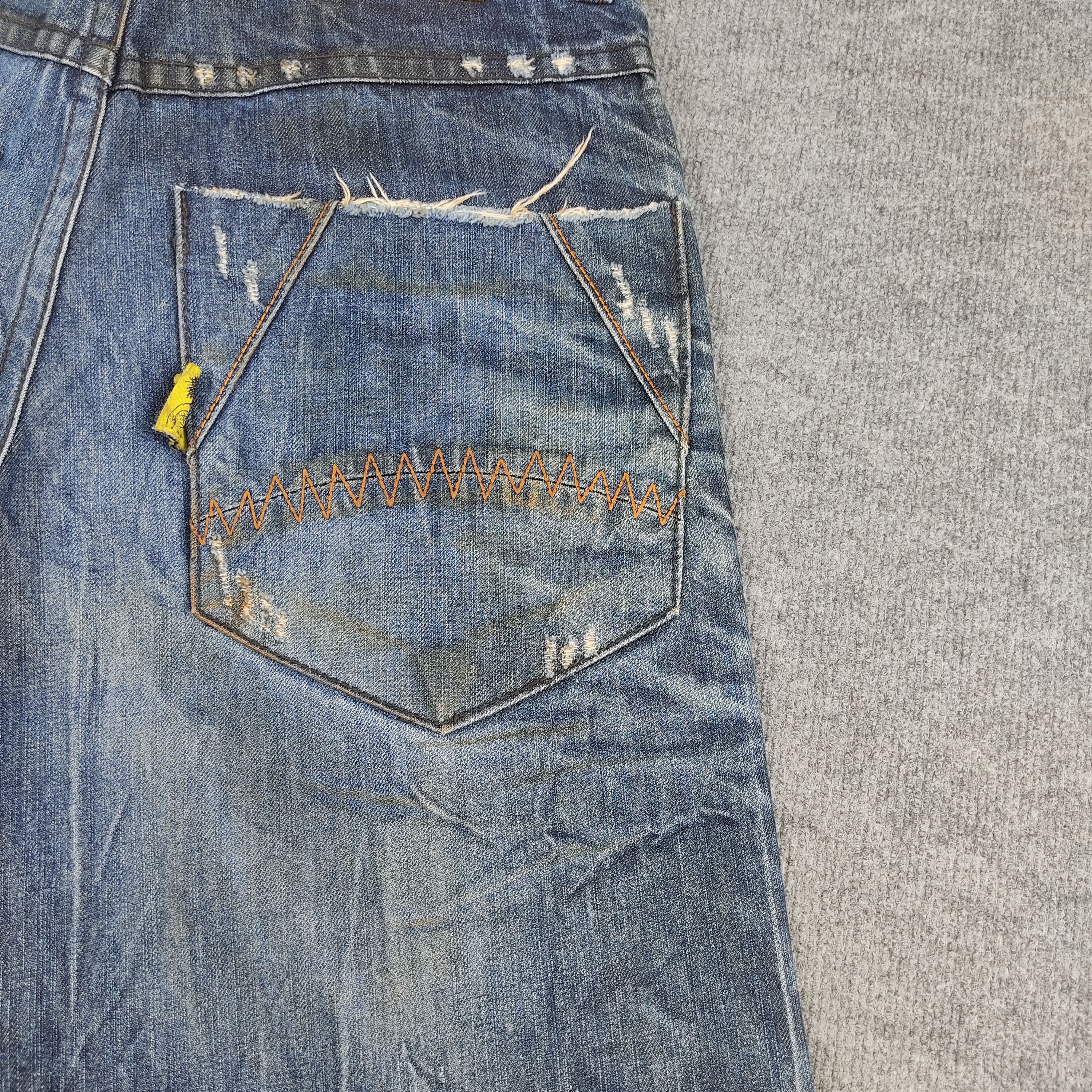 Japanese Brand × Vintage Vintage Kello Jeans Jeans Blue Wash L587 Size US 34 / EU 50 - 12 Thumbnail