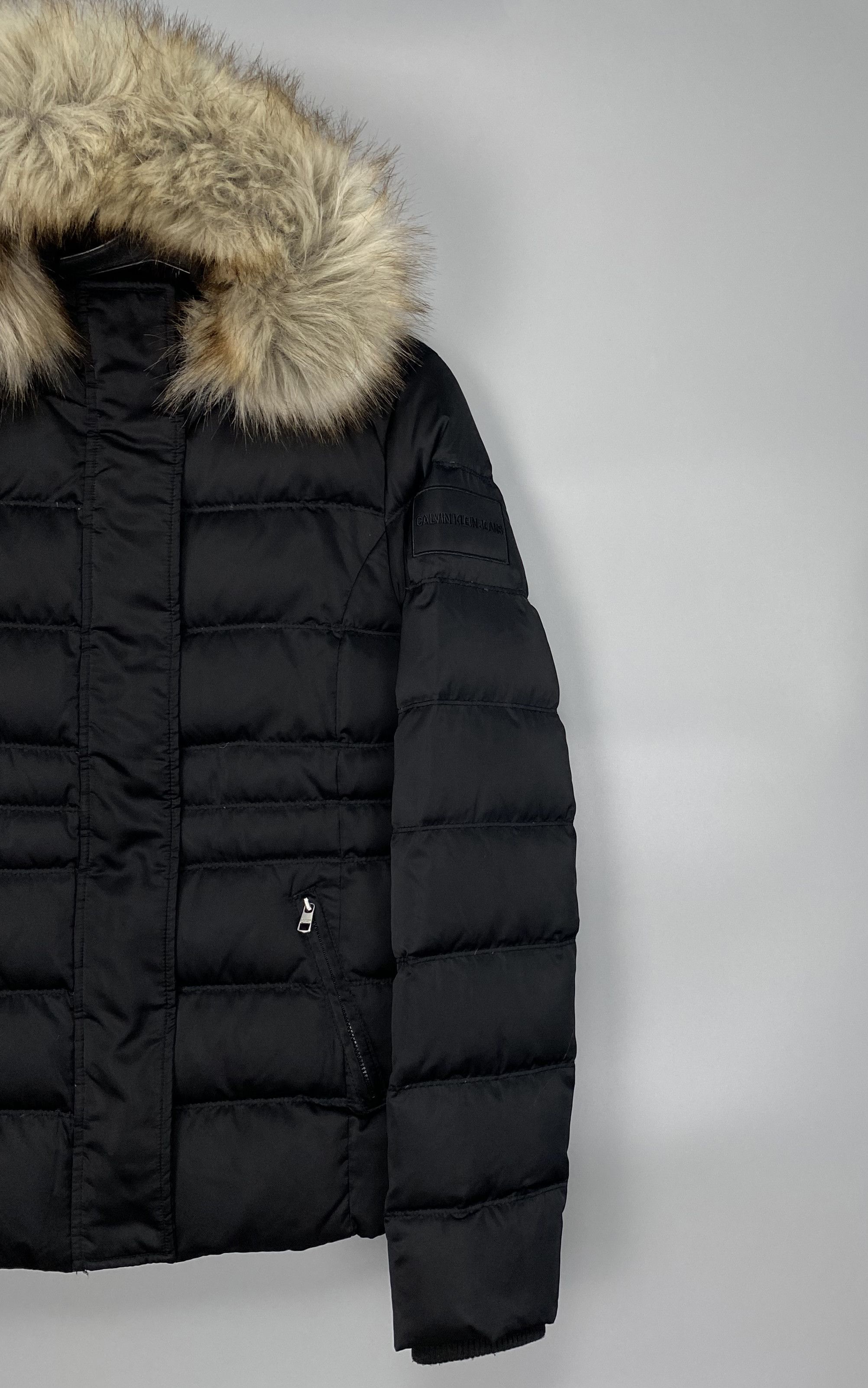 Calvin Klein Calvin Klein Jeans Down Black Jacket Size M / US 6-8 / IT 42-44 - 3 Thumbnail