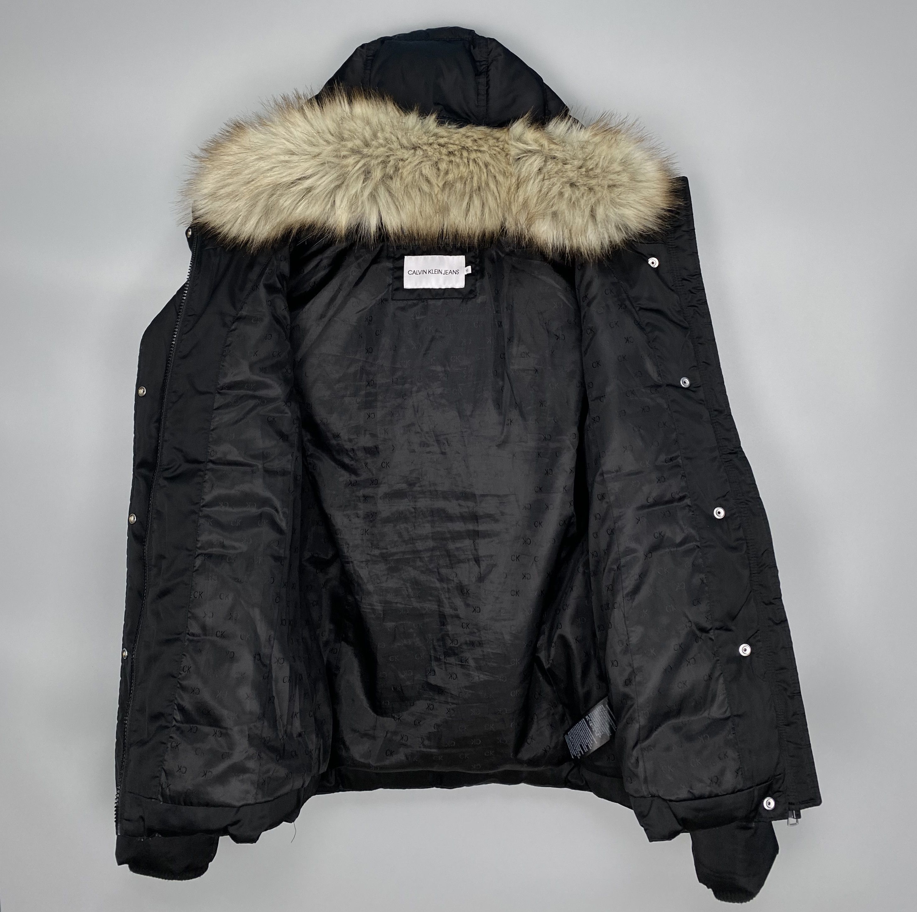 Calvin Klein Calvin Klein Jeans Down Black Jacket Size M / US 6-8 / IT 42-44 - 10 Thumbnail
