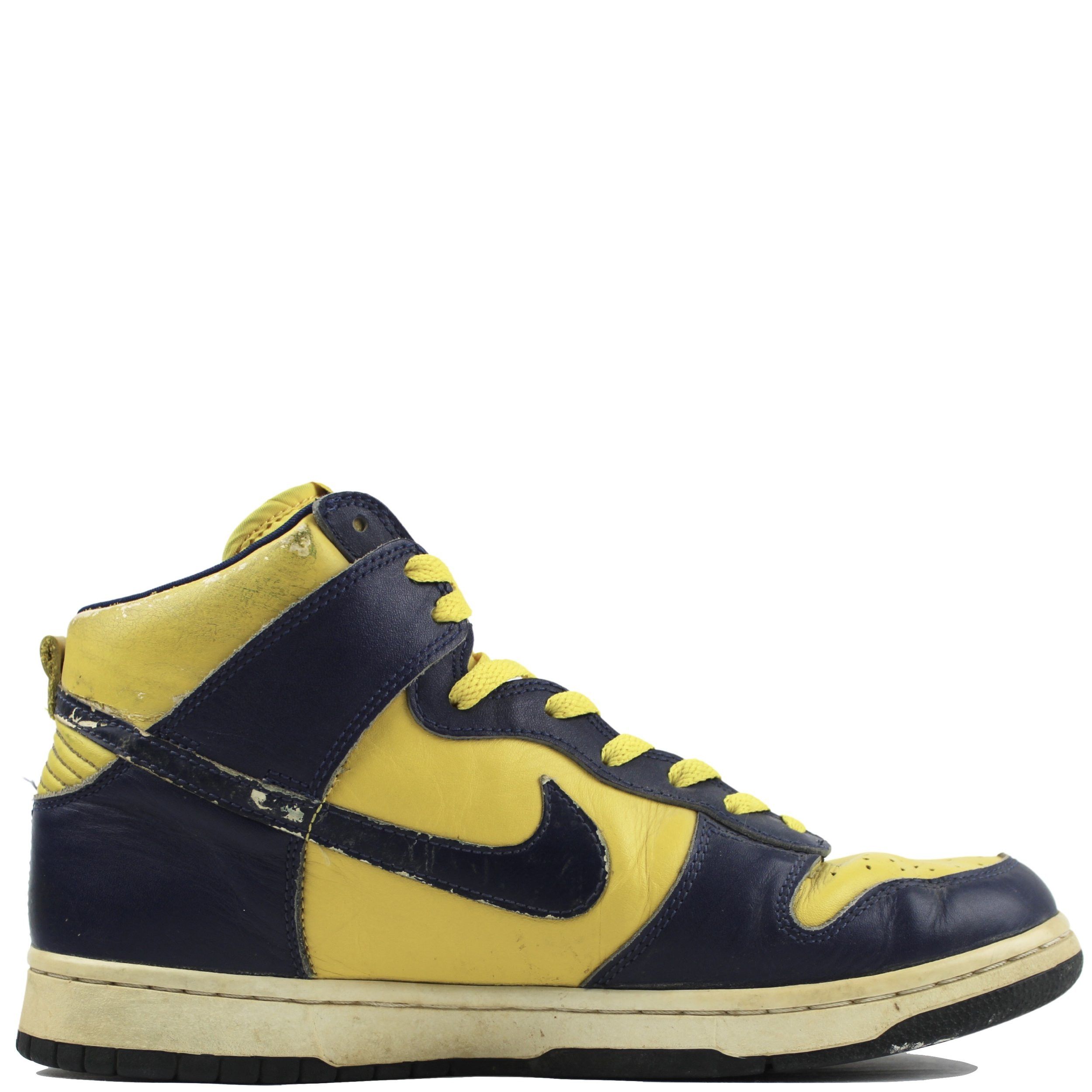 Nike Nike Dunk High 1998 Michigan Size US 11 / EU 44 - 5 Thumbnail