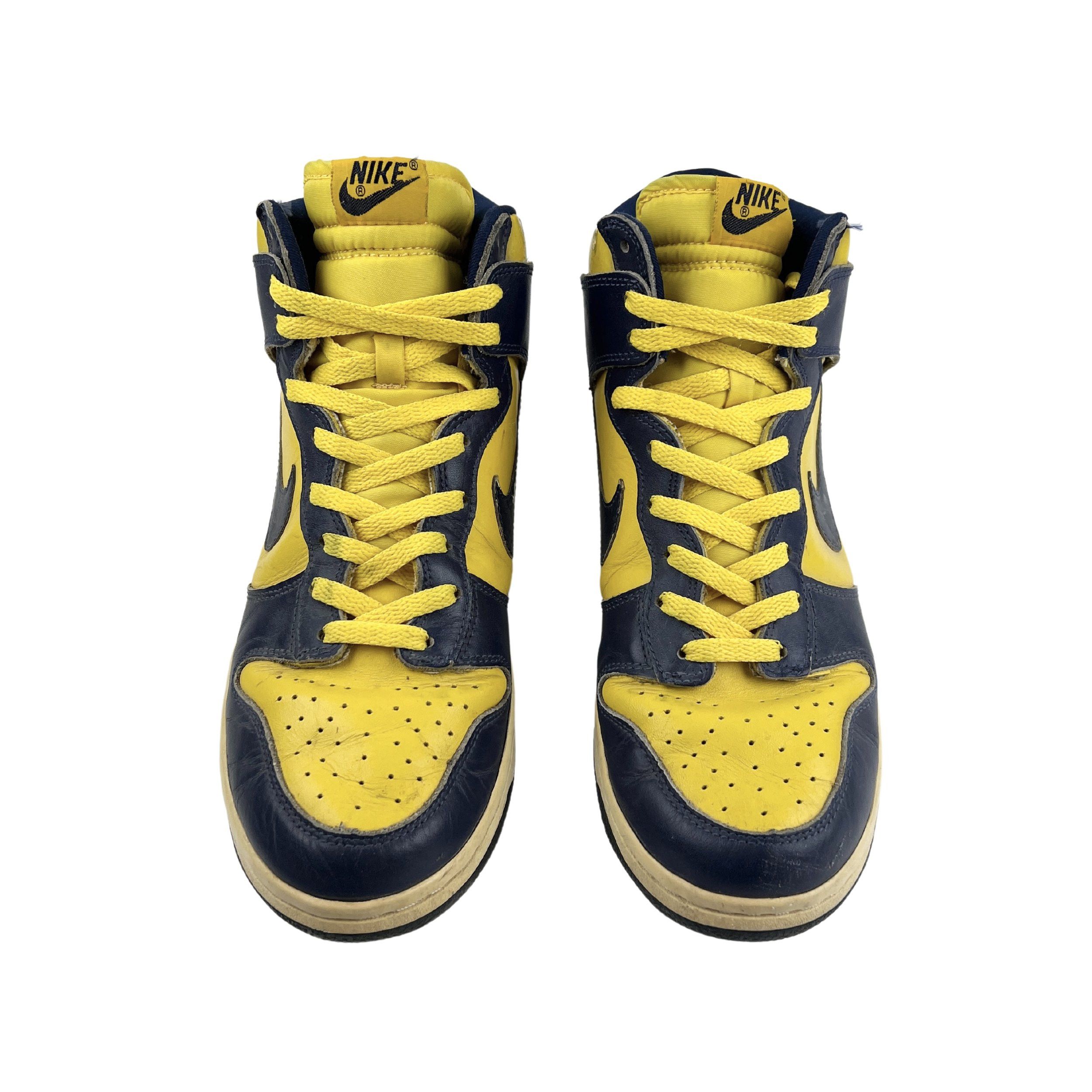 Nike Nike Dunk High 1998 Michigan Size US 11 / EU 44 - 10 Thumbnail