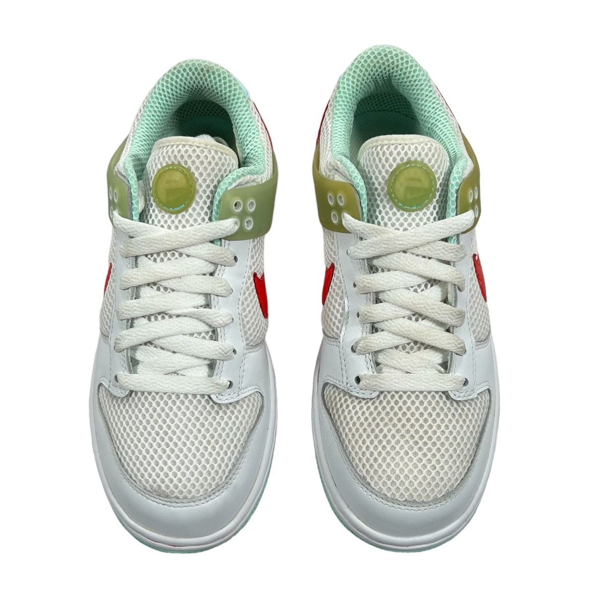 Nike VTG Nike Dunk Dunkesto White Pimento Skylight 2007 Sneakers Size US 7 / IT 37 - 4 Thumbnail