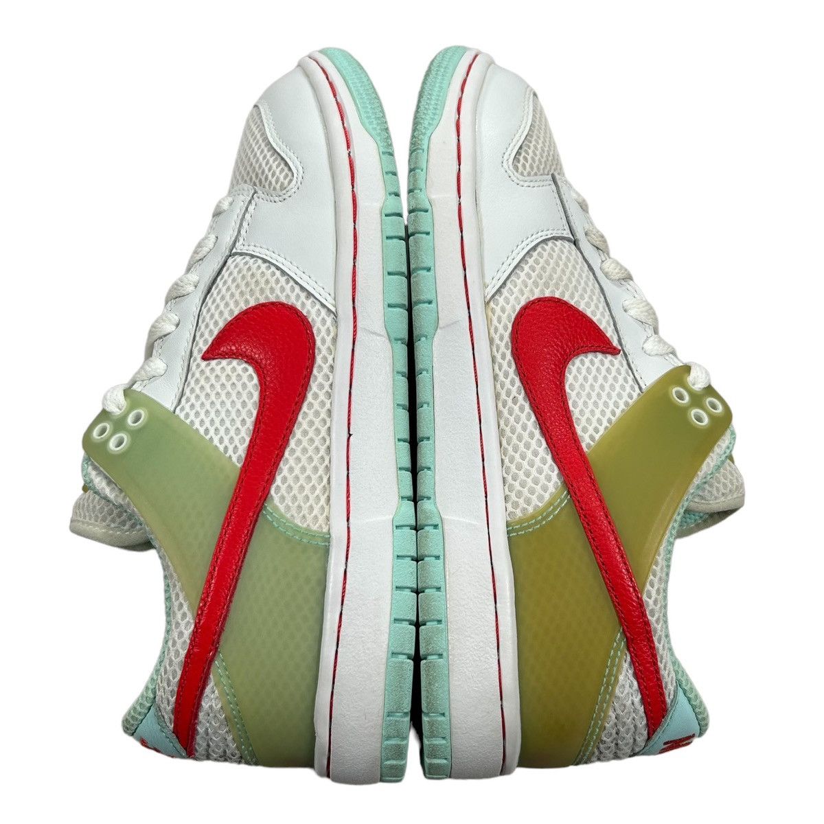 Nike VTG Nike Dunk Dunkesto White Pimento Skylight 2007 Sneakers Size US 7 / IT 37 - 2 Thumbnail
