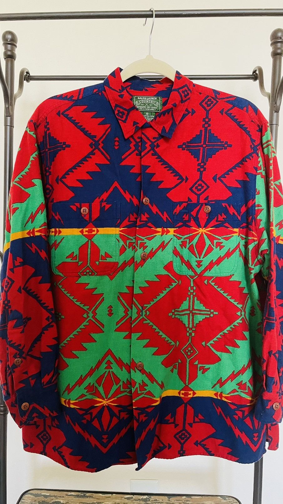 Ralph Lauren Polo Country Southwestern Shirt Size US S / EU 44-46 / 1 - 1 Thumbnail