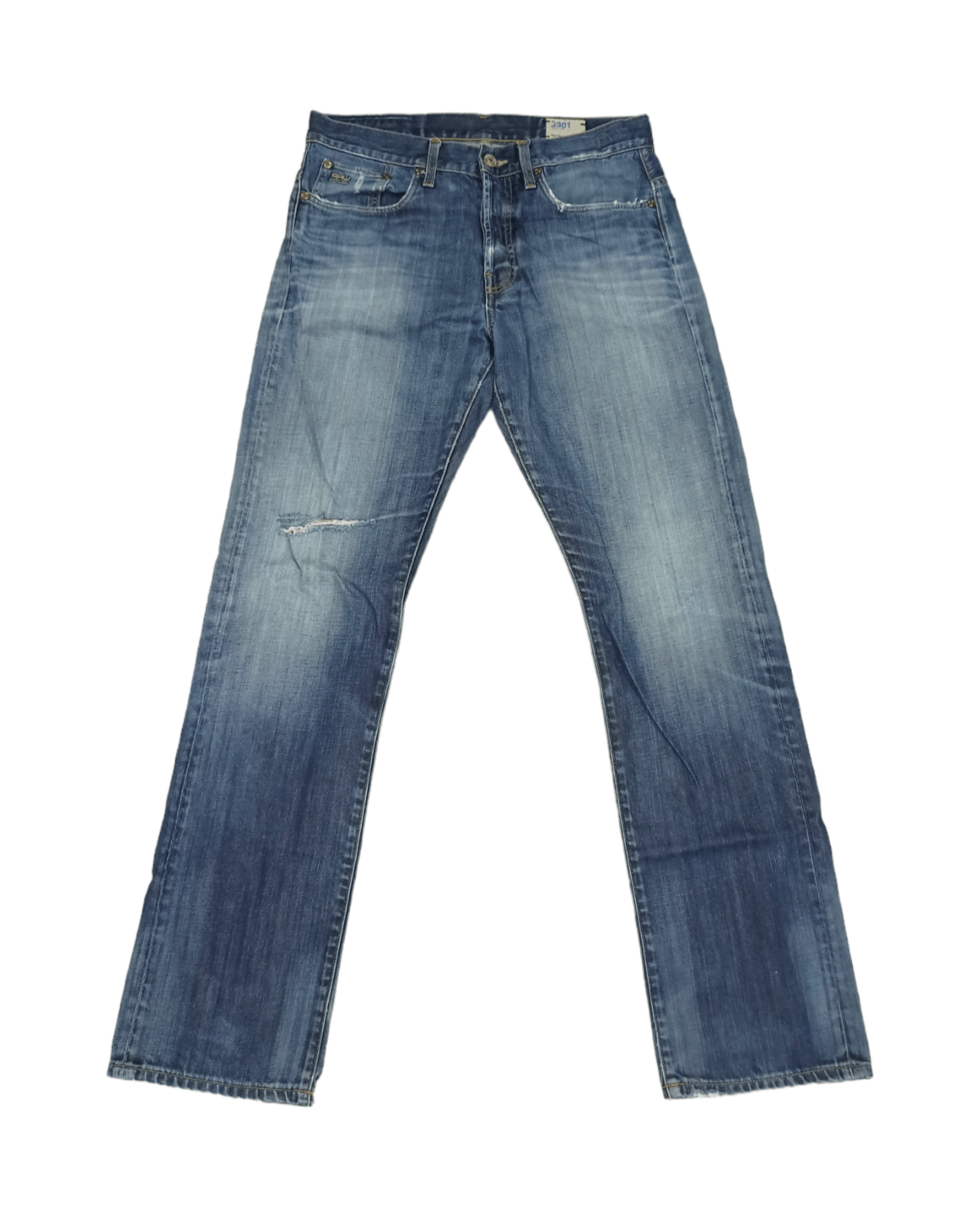 Tornado Mart Vintage G Star Raw Distressed Jeans Size US 32 / EU 48 - 1 Thumbnail