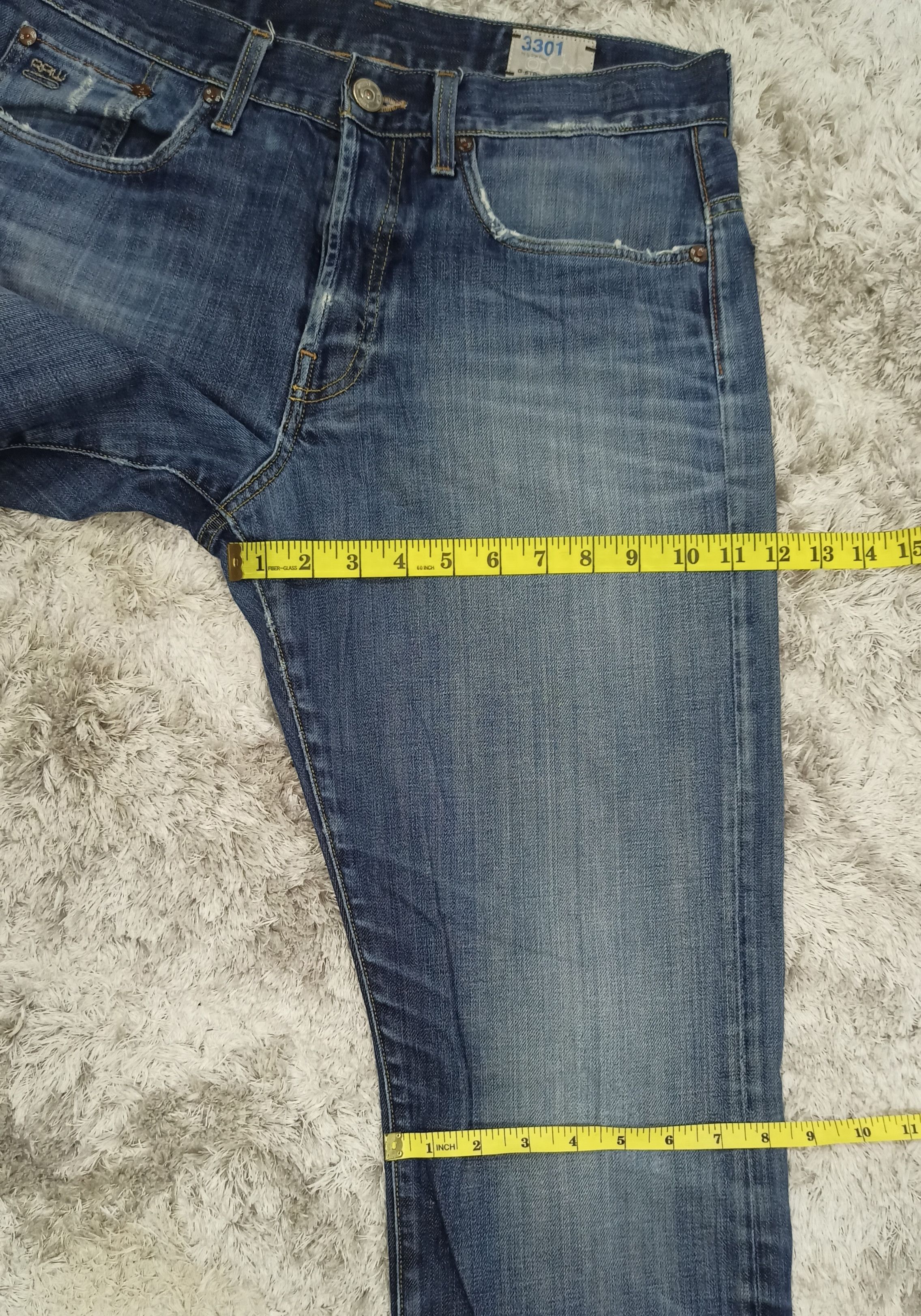 Tornado Mart Vintage G Star Raw Distressed Jeans Size US 32 / EU 48 - 16 Thumbnail