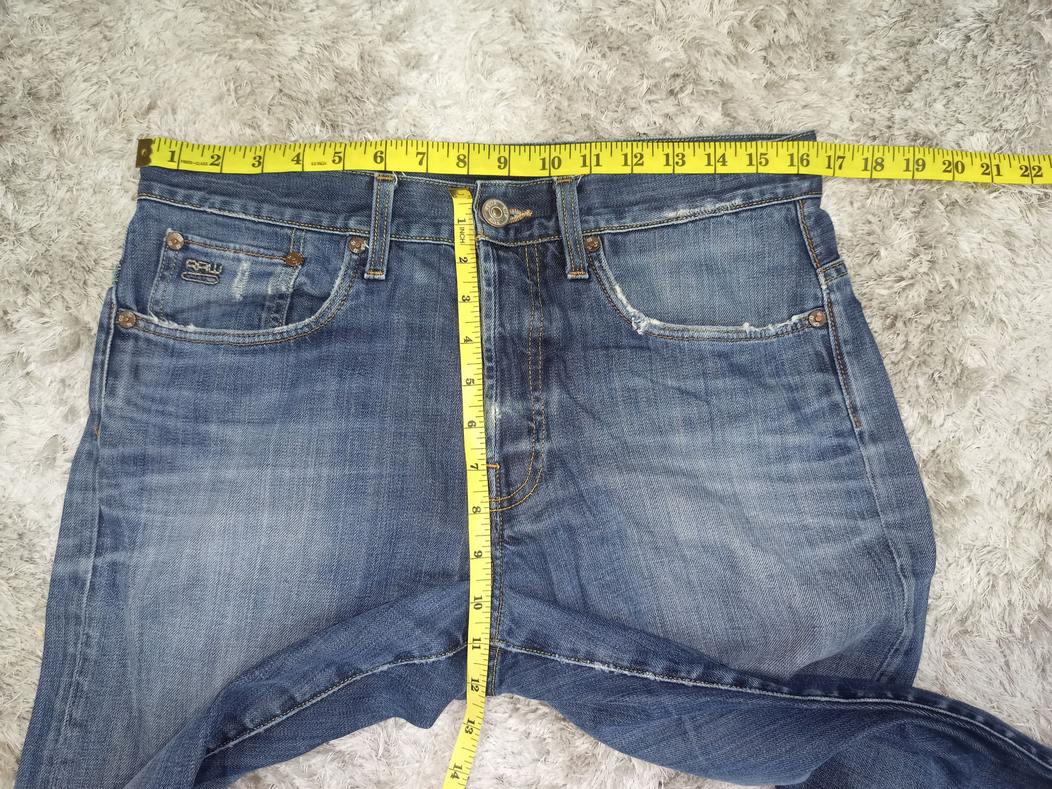 Tornado Mart Vintage G Star Raw Distressed Jeans Size US 32 / EU 48 - 14 Thumbnail