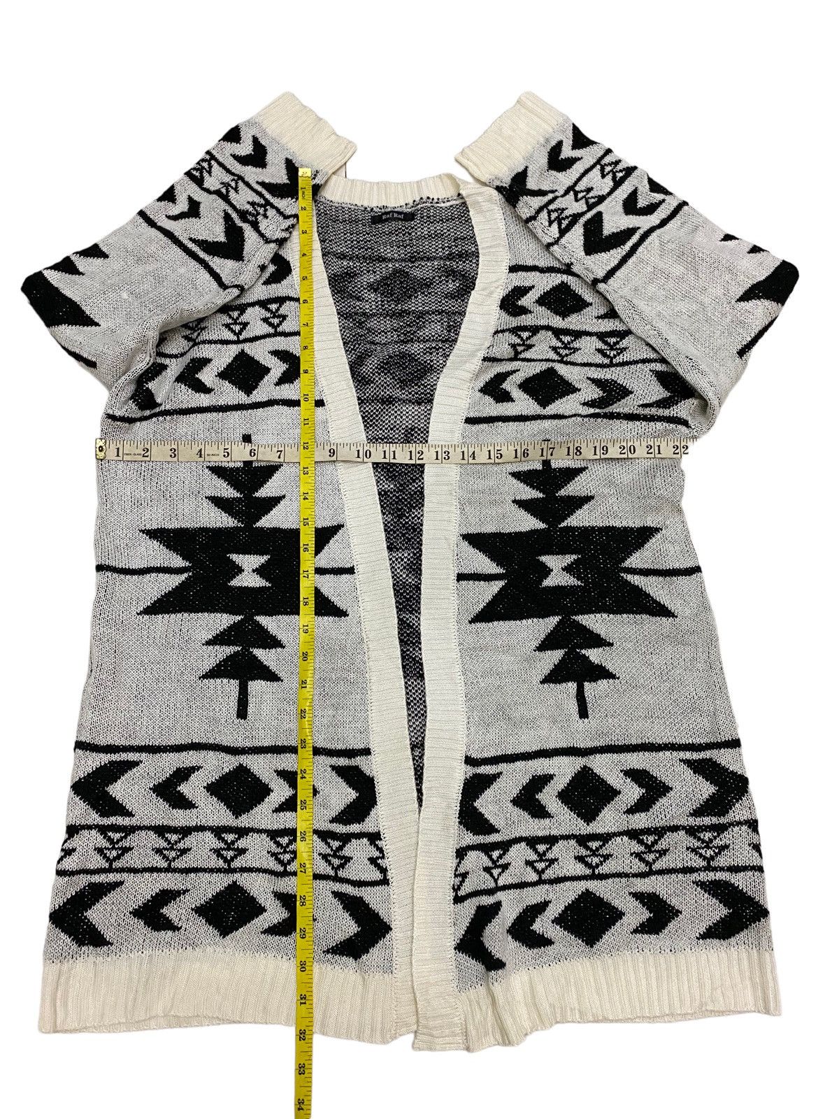 Aran Isles Knitwear × Japanese Brand × Native Japanese Brand Raf Raf Native Cardigan Knitwear Size US M / EU 48-50 / 2 - 5 Thumbnail