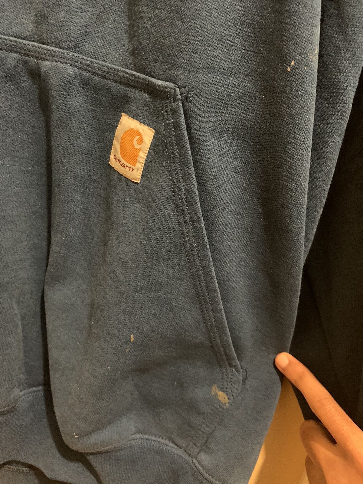 Carhartt × Vintage Vintage Carhartt hoodie Size US XXL / EU 58 / 5 - 2 Thumbnail