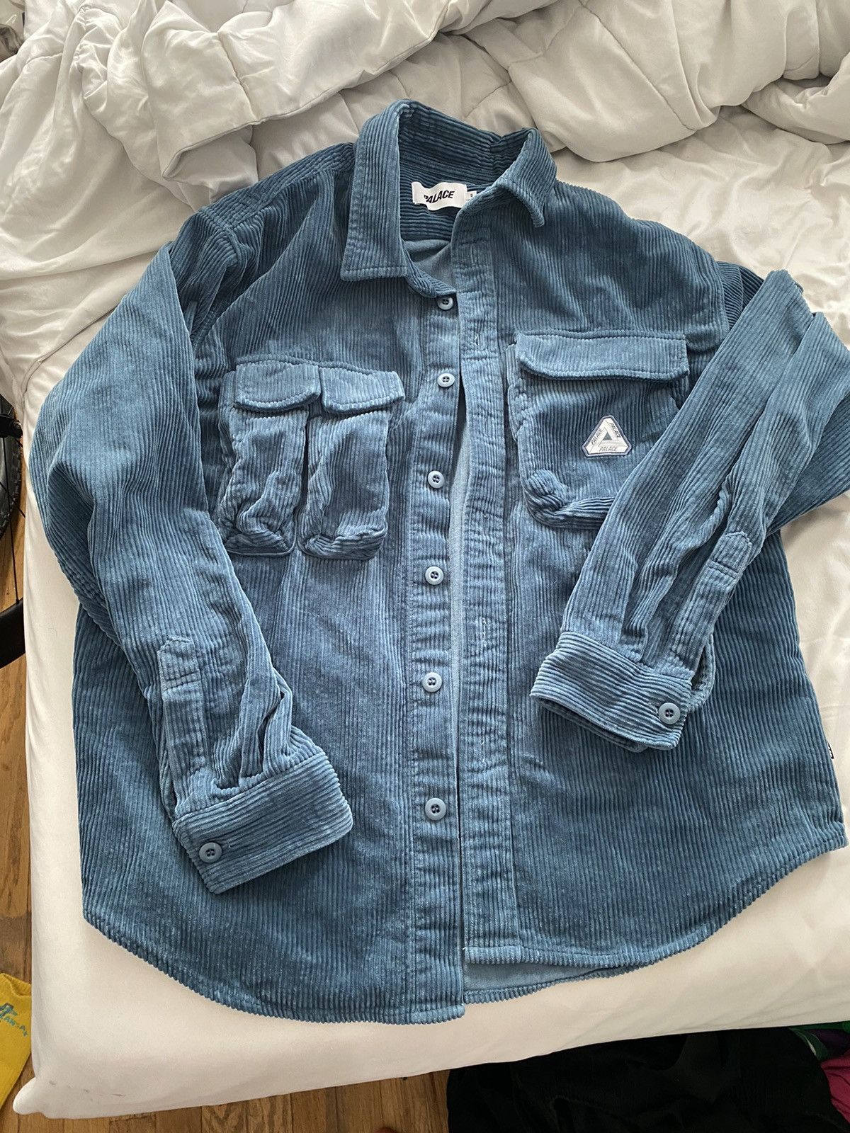 Palace Palace cargo corduroy shirt