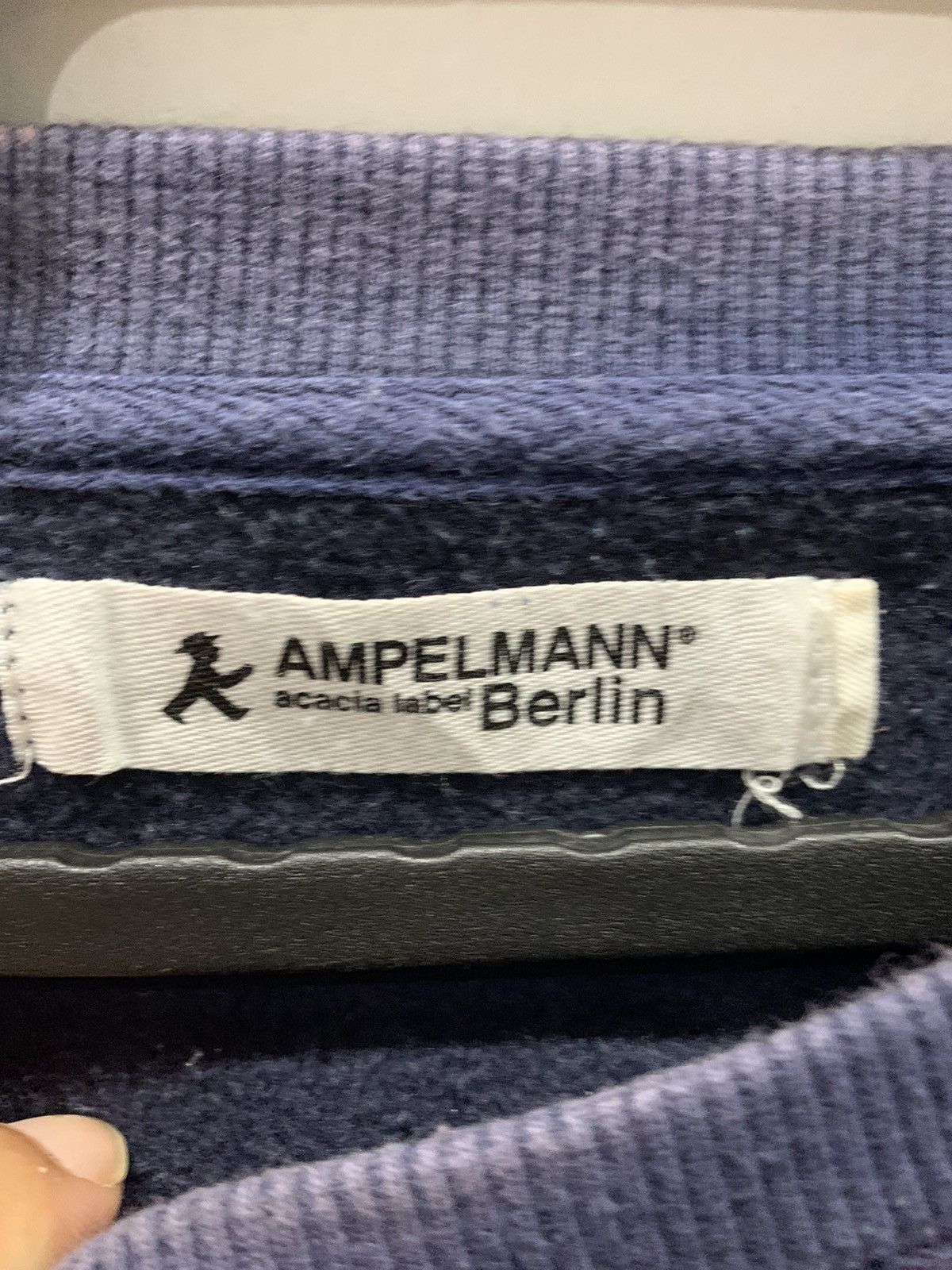 Japanese Brand × Vintage AMPELMANN BERLIN Sweatshirt Size 4 Fit M Size US M / EU 48-50 / 2 - 4 Thumbnail