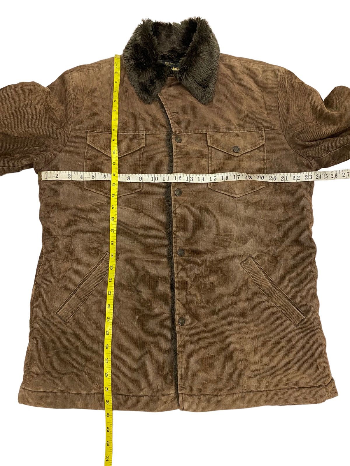 Vintage Union Made Roushatte Sanforized Sherpa Corduroy Jacket Size US L / EU 52-54 / 3 - 7 Thumbnail