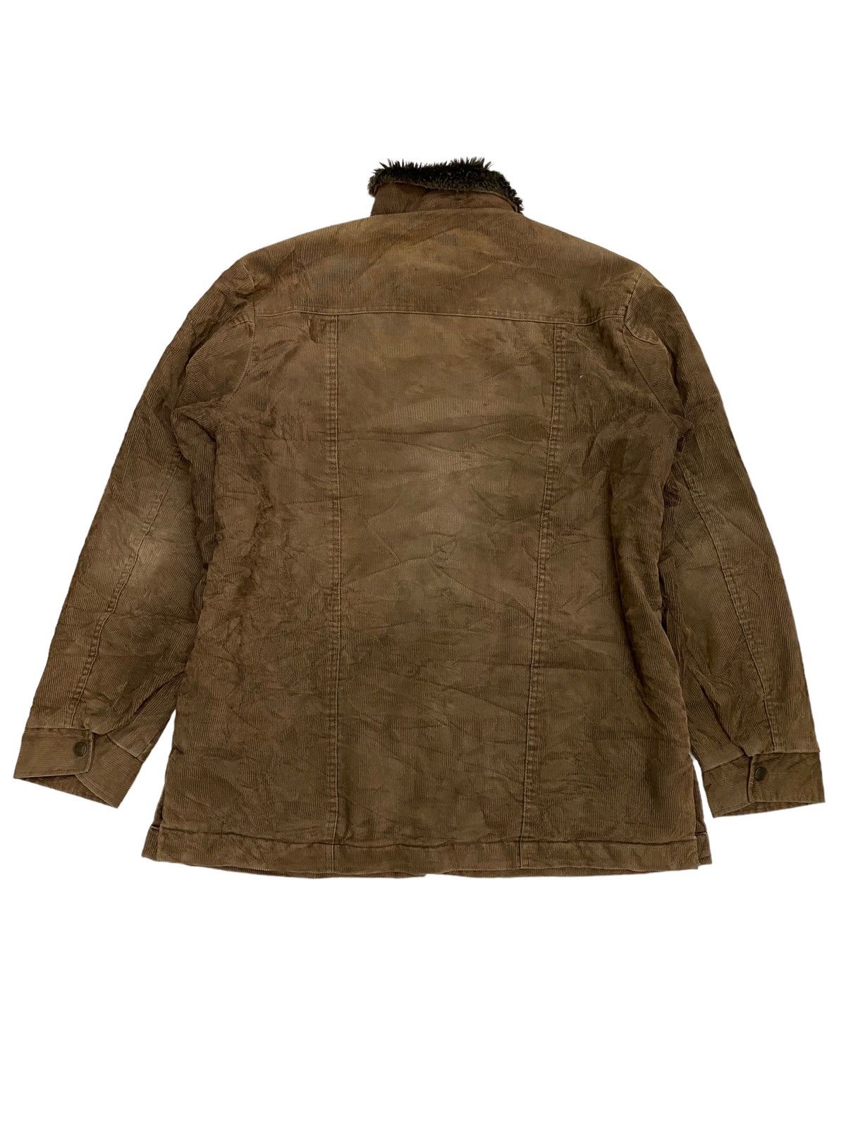 Vintage Union Made Roushatte Sanforized Sherpa Corduroy Jacket Size US L / EU 52-54 / 3 - 5 Thumbnail