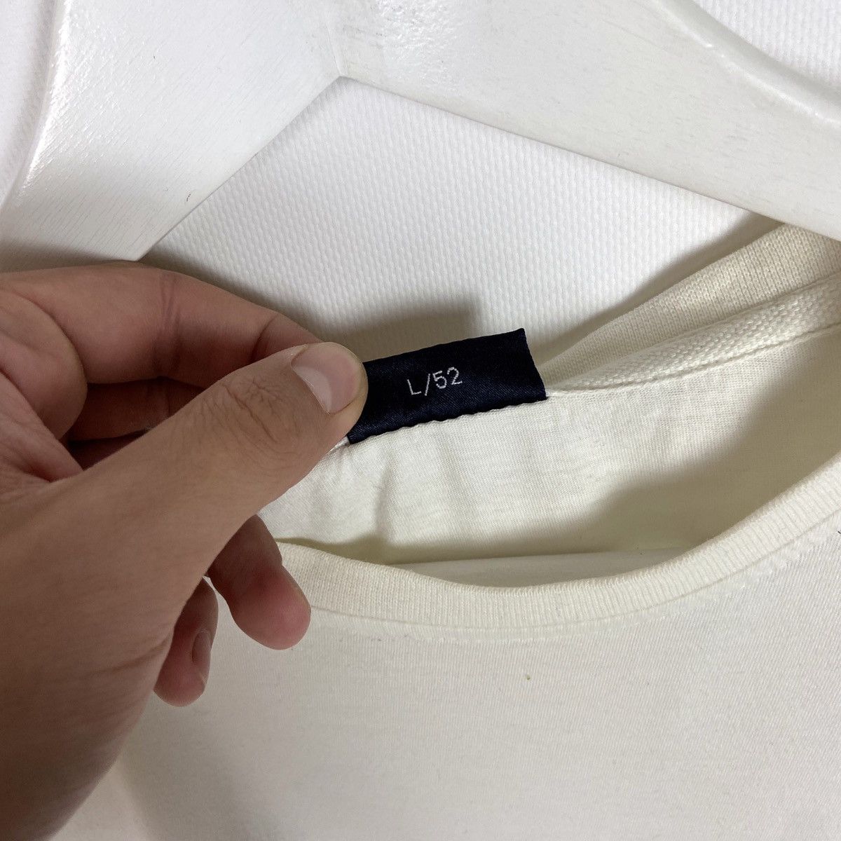 Daniel Hechter Vintage 00s Daniel Hechter Paris blured text logo tee rare Size US L / EU 52-54 / 3 - 5 Thumbnail
