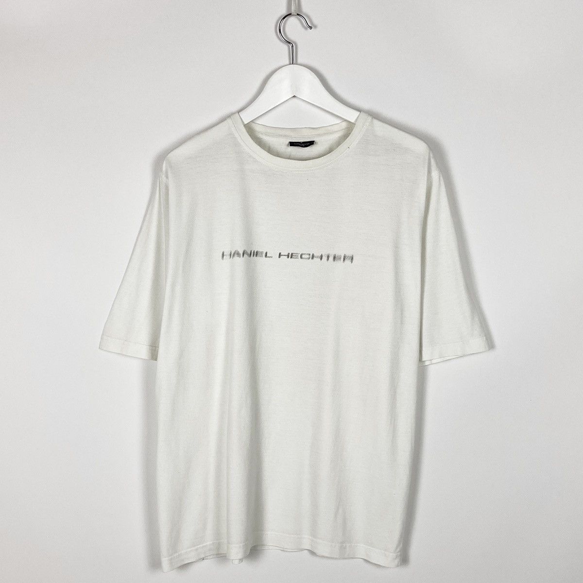Daniel Hechter Vintage 00s Daniel Hechter Paris blured text logo tee rare Size US L / EU 52-54 / 3 - 1 Thumbnail