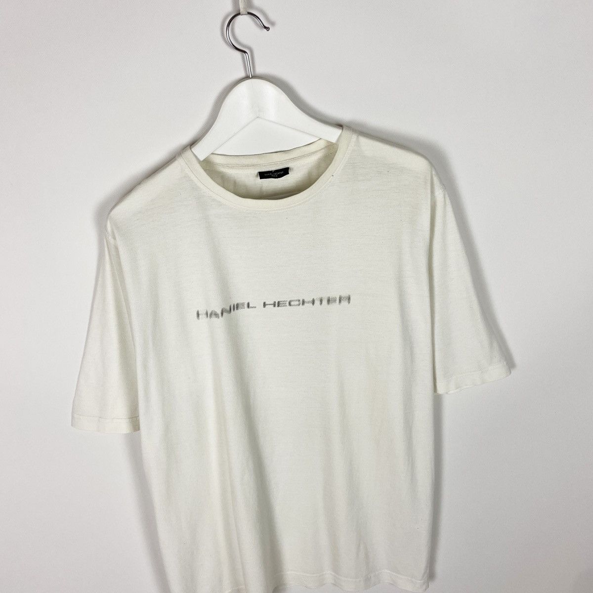 Daniel Hechter Vintage 00s Daniel Hechter Paris blured text logo tee rare Size US L / EU 52-54 / 3 - 2 Thumbnail