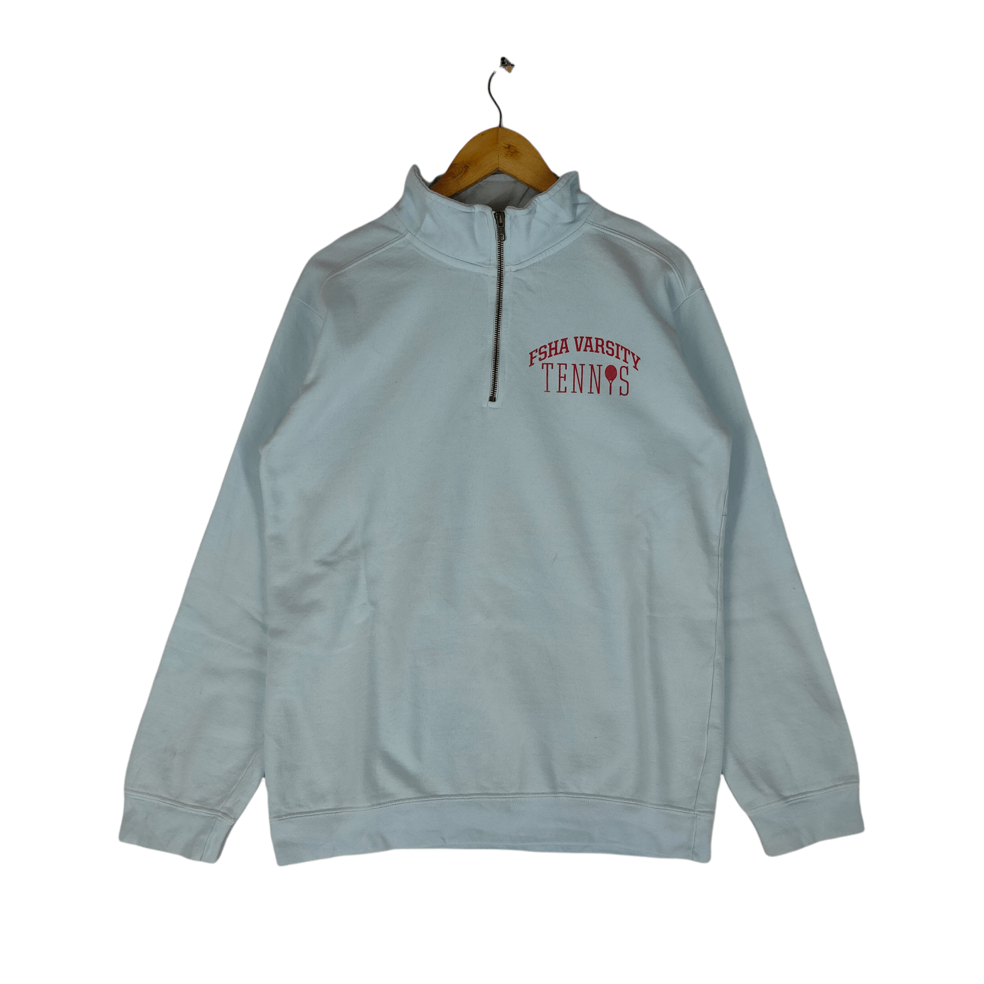 Other FISHA VARSITY TENNIS Collins Spellout Sweatshirt Size US M / EU 48-50 / 2 - 1 Thumbnail