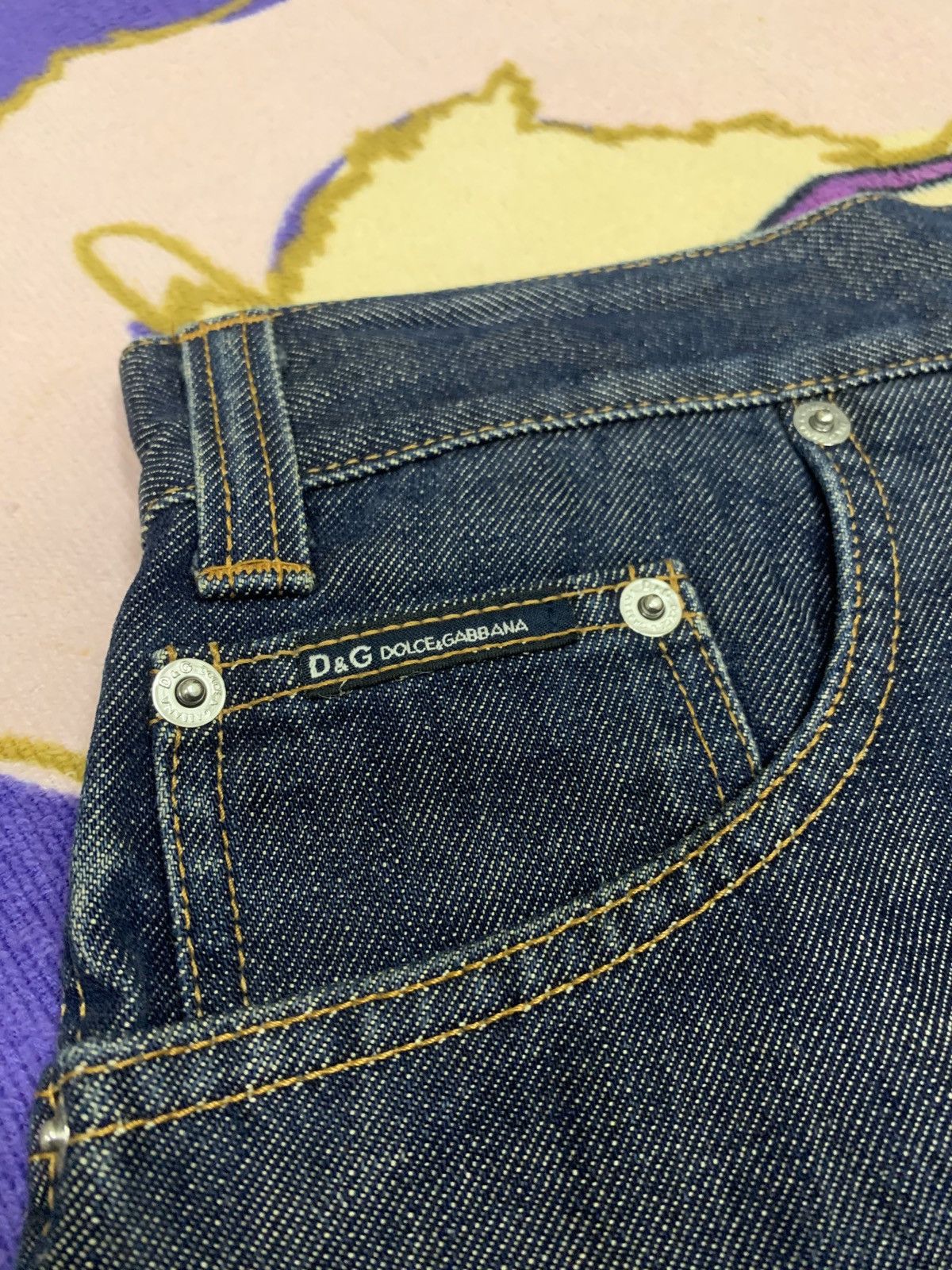 Dolce & Gabbana LASTDROP 🔥 DOLCE & GABBANA Jeans With Rare Design Size US 30 / EU 46 - 6 Thumbnail