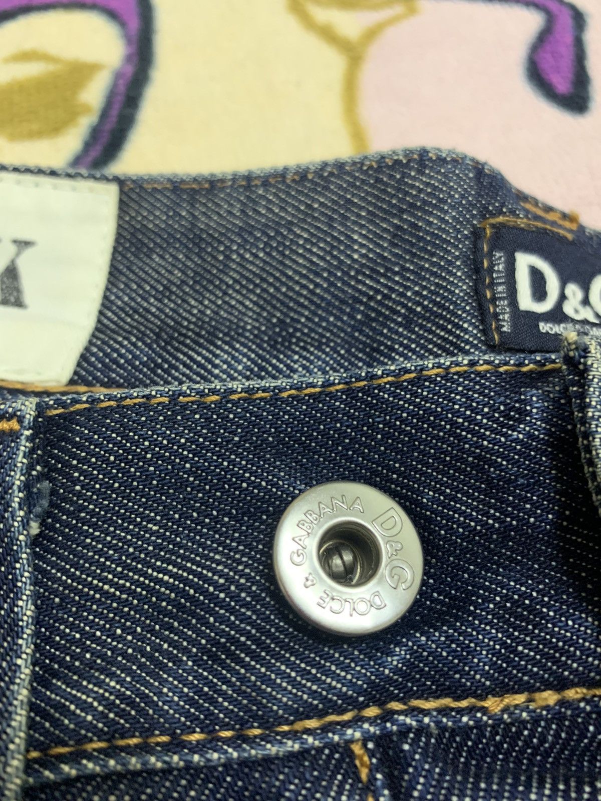 Dolce & Gabbana LASTDROP 🔥 DOLCE & GABBANA Jeans With Rare Design Size US 30 / EU 46 - 10 Thumbnail