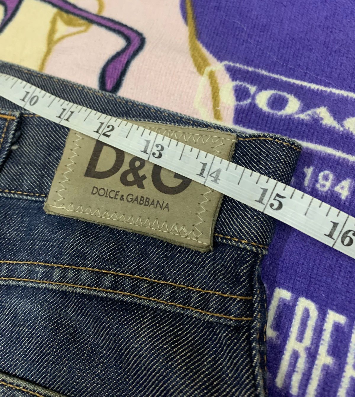 Dolce & Gabbana LASTDROP 🔥 DOLCE & GABBANA Jeans With Rare Design Size US 30 / EU 46 - 14 Thumbnail
