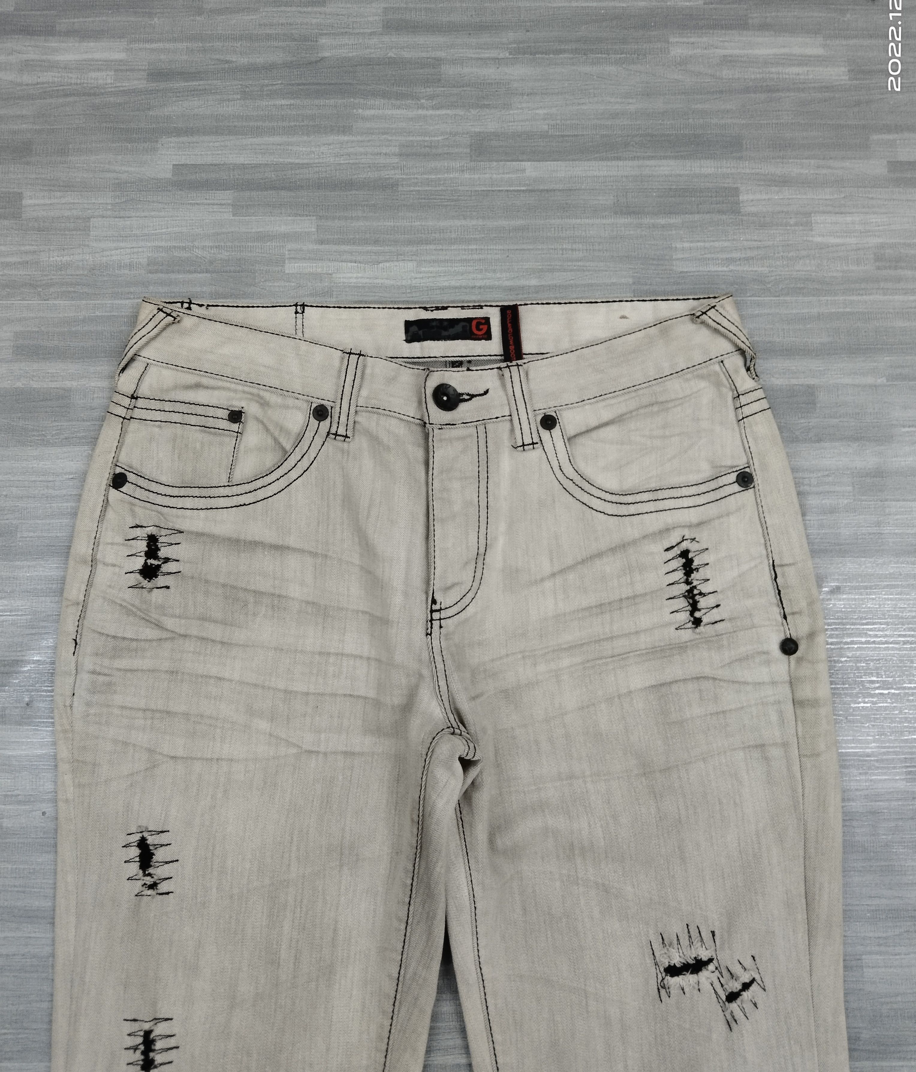 Guess SICK💥ROLLAND LOW BOOCUT G BY GUESS DENIM PANTS Size US 31 - 4 Thumbnail