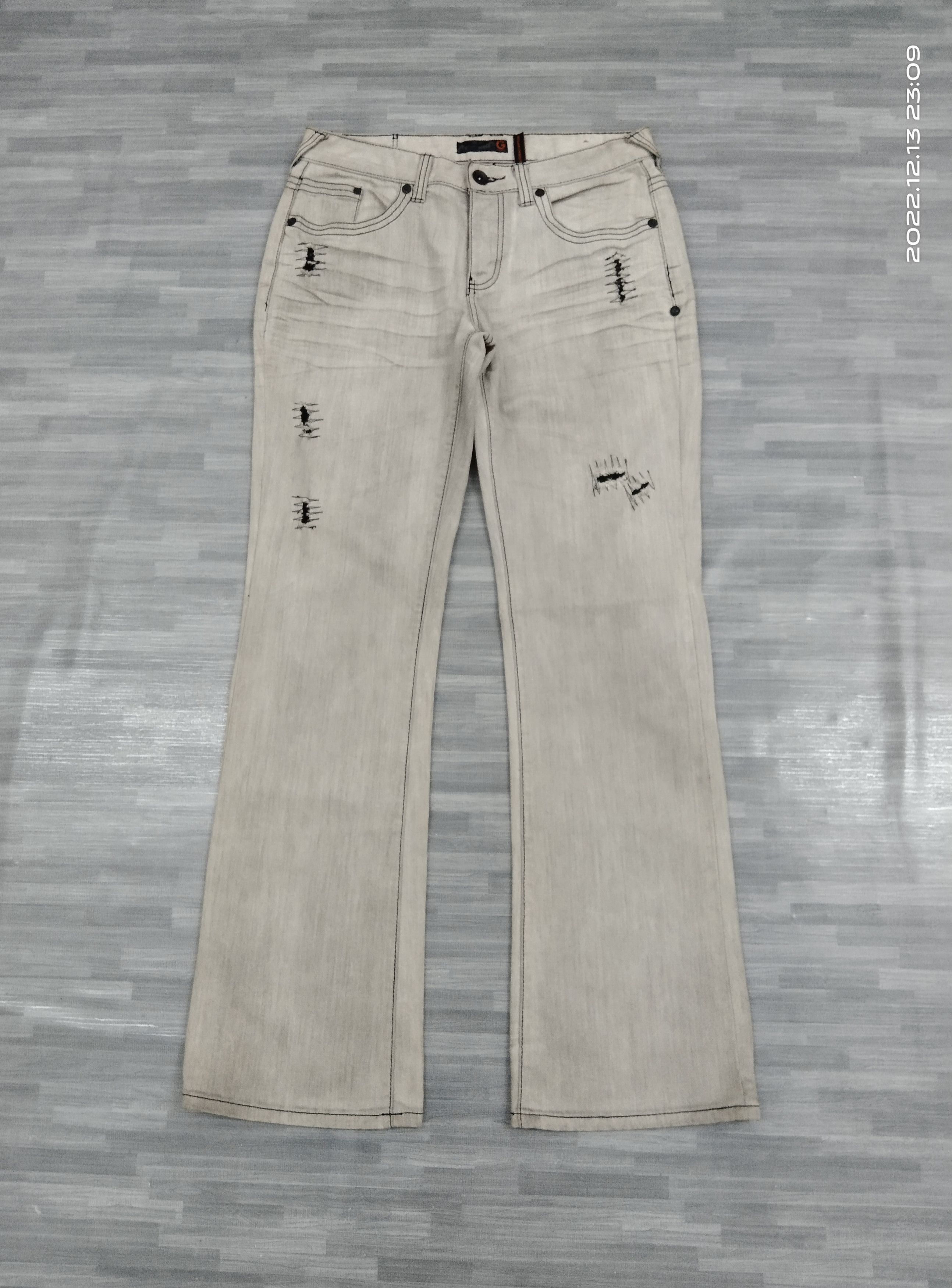 Guess SICK💥ROLLAND LOW BOOCUT G BY GUESS DENIM PANTS Size US 31 - 2 Thumbnail