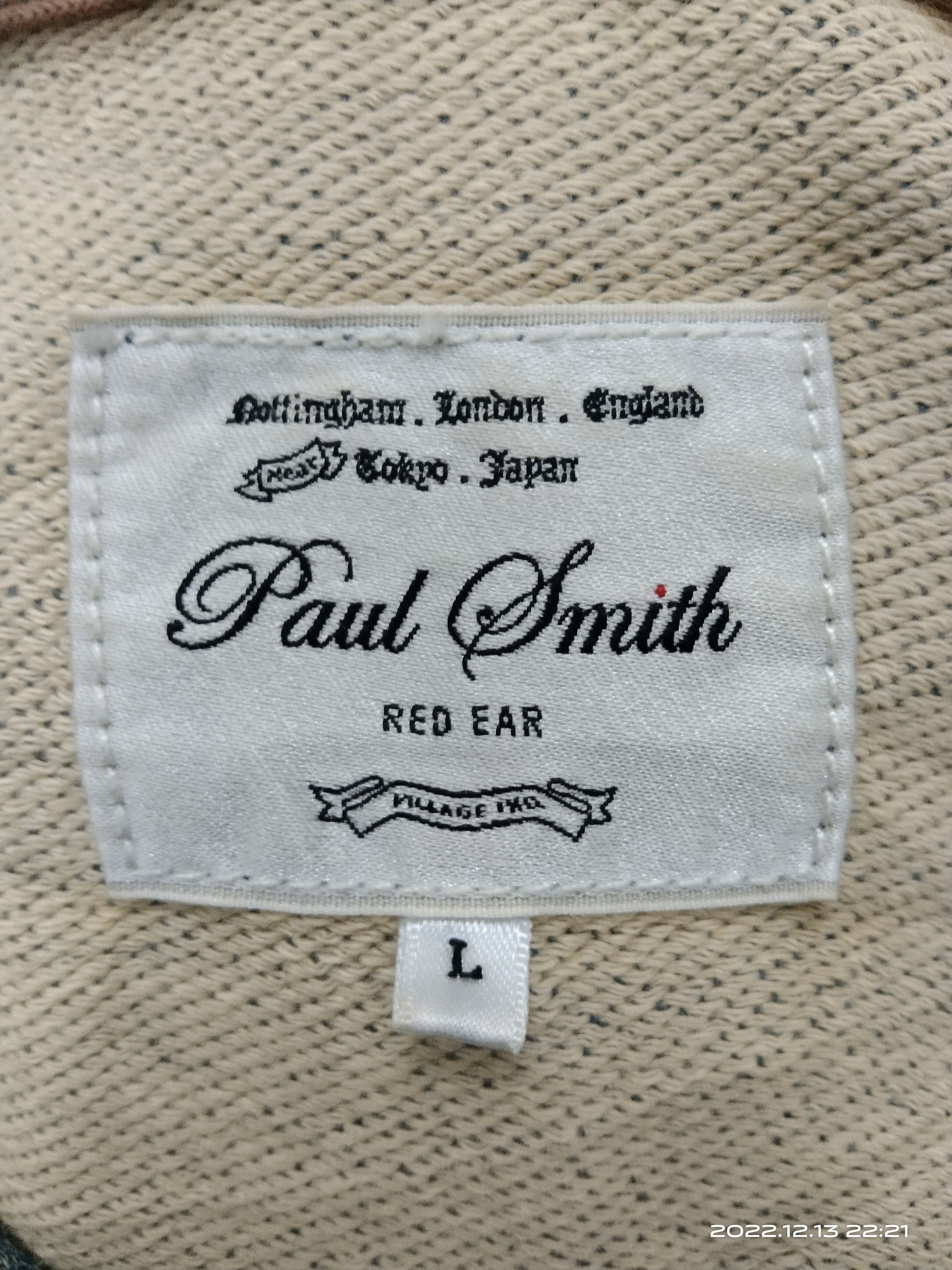 Paul Smith INDIGO SUN FADE PAUL SMITH HOODIE Size US L / EU 52-54 / 3 - 9 Thumbnail