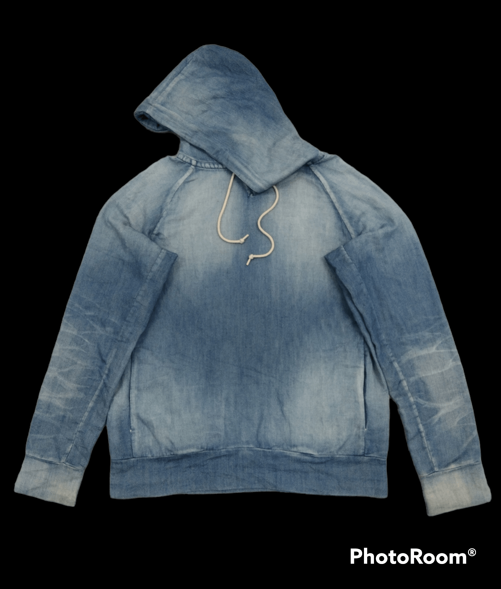 Paul Smith INDIGO SUN FADE PAUL SMITH HOODIE Size US L / EU 52-54 / 3 - 1 Thumbnail