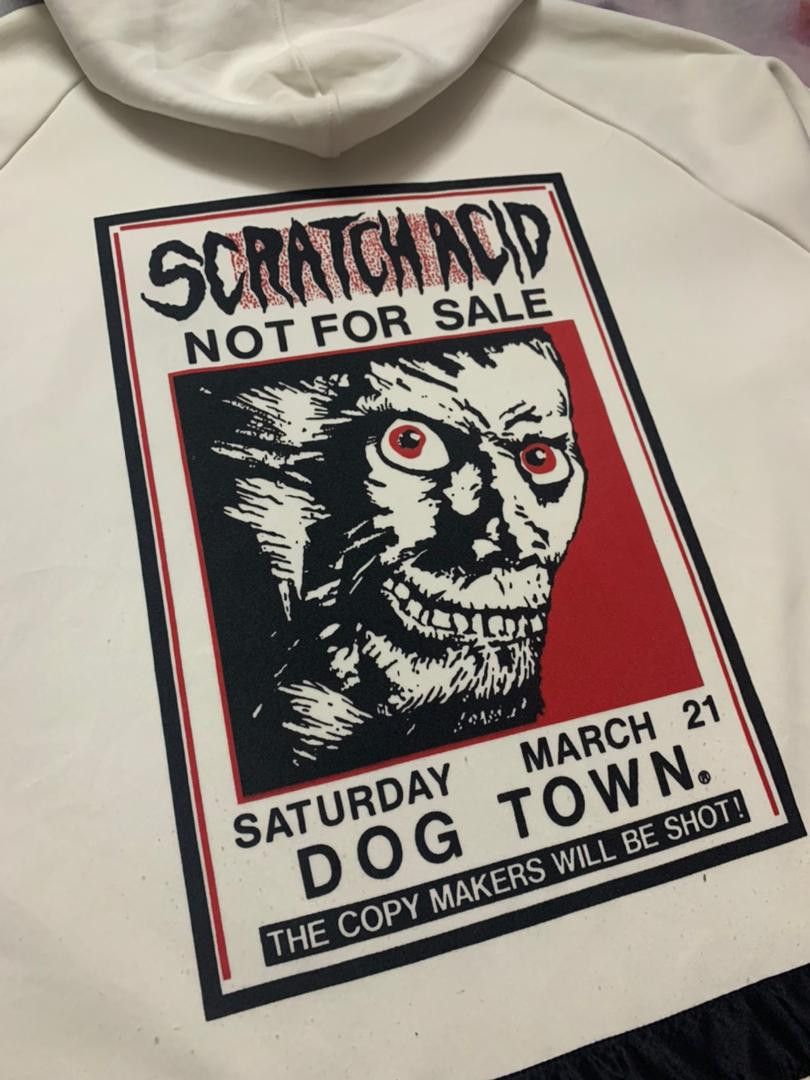 Dogtown × Santa Cruz Skateboards Vintage DOGTOWN Skateboards Hoodie Raglan Old Skate Punk Size US XL / EU 56 / 4 - 3 Thumbnail
