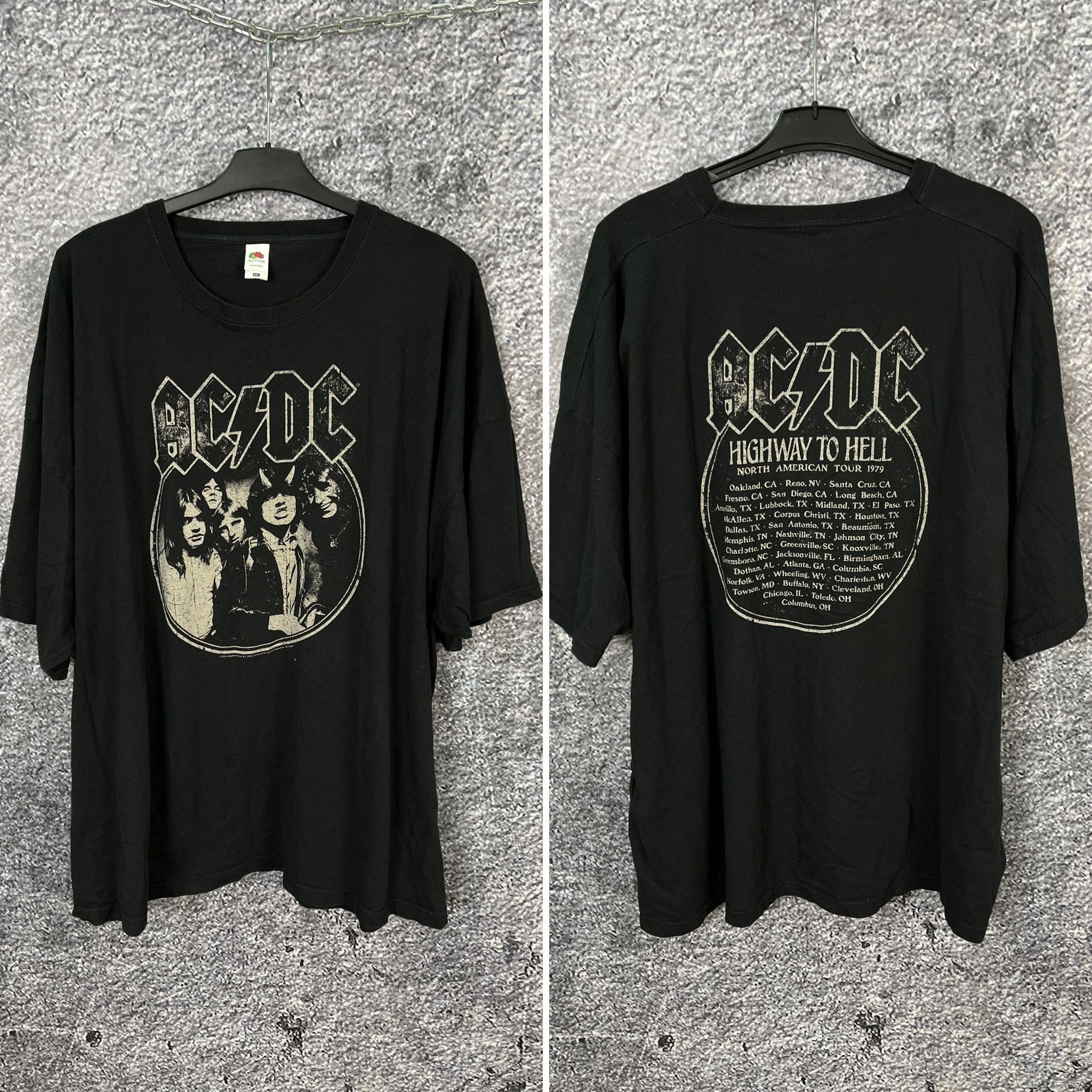 Band Tees Mens AC/DC 2020 Highway To Hell Tour 1979 T-Shirt 5XL | Grailed