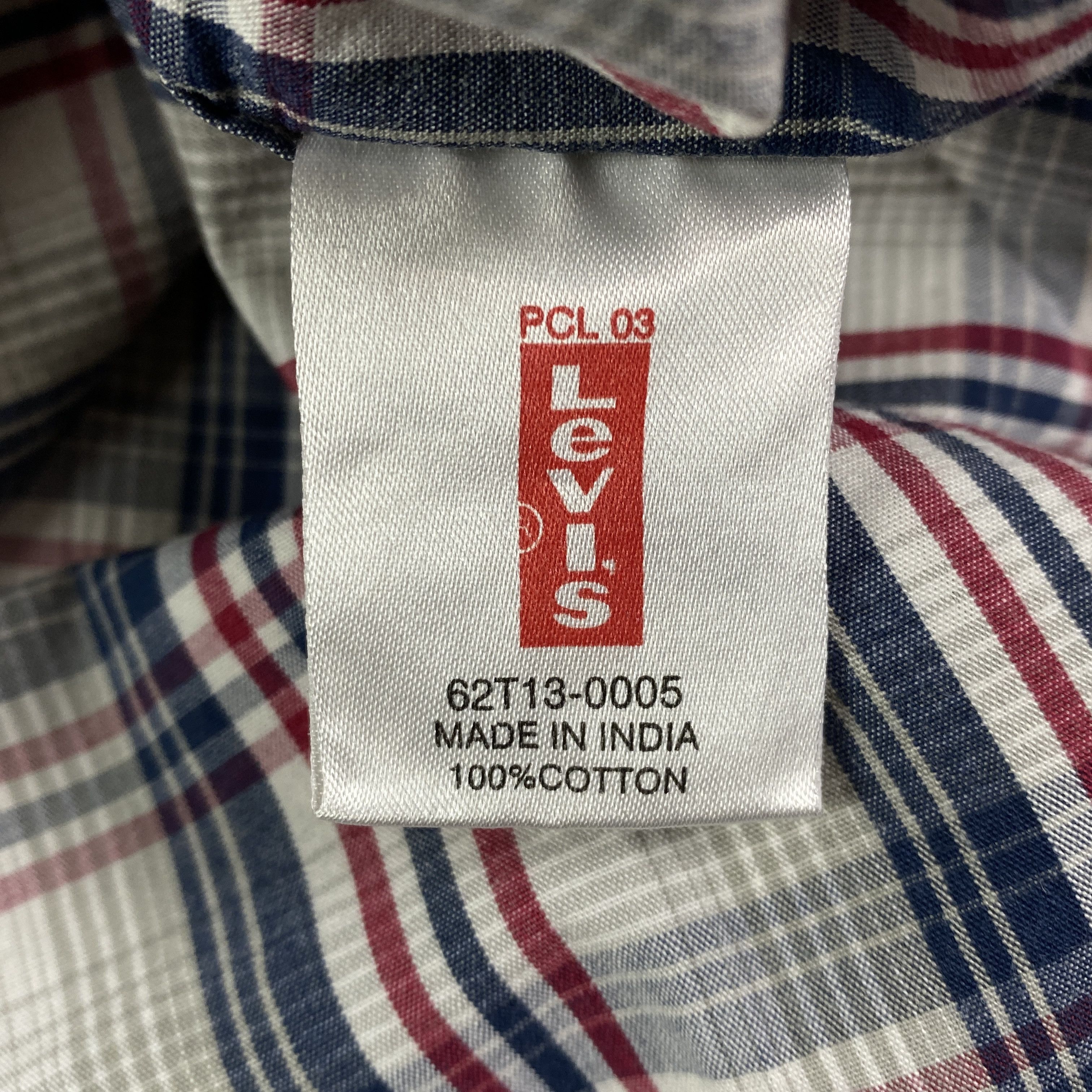 Levi's × Levi's Vintage Clothing × Vintage Mens Shirt Levis Vintage Size M Size US M / EU 48-50 / 2 - 5 Thumbnail