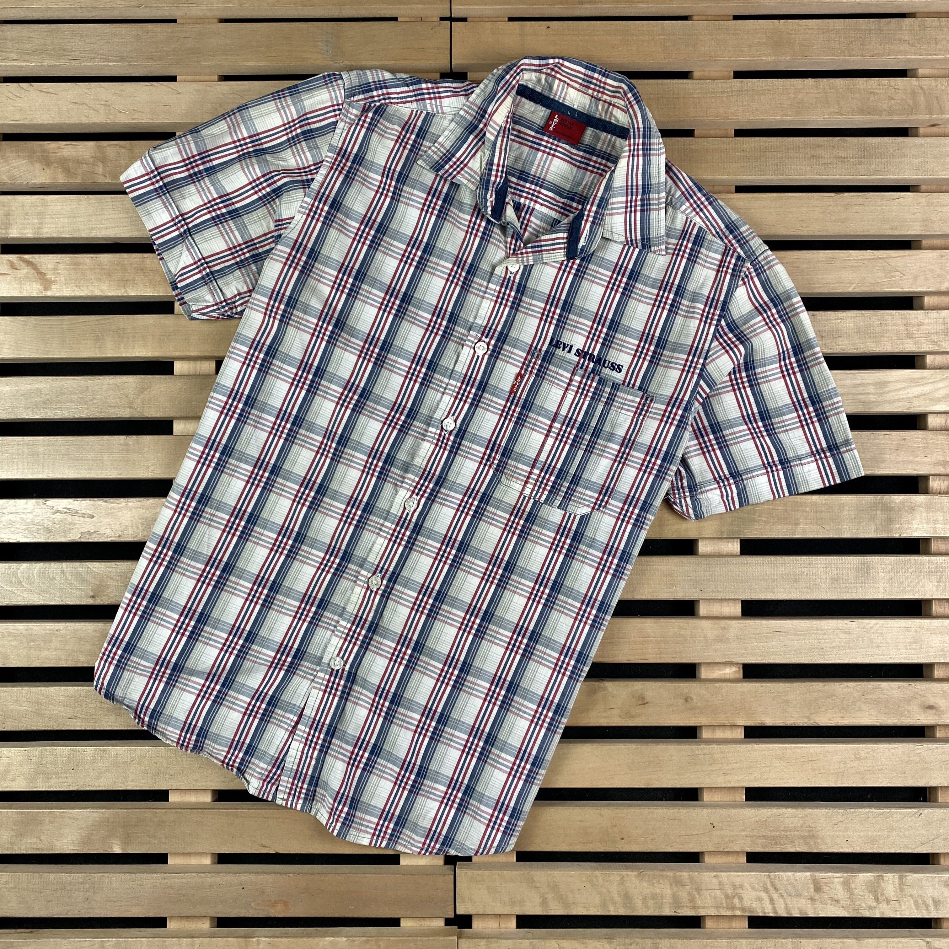 Levi's × Levi's Vintage Clothing × Vintage Mens Shirt Levis Vintage Size M Size US M / EU 48-50 / 2 - 1 Thumbnail