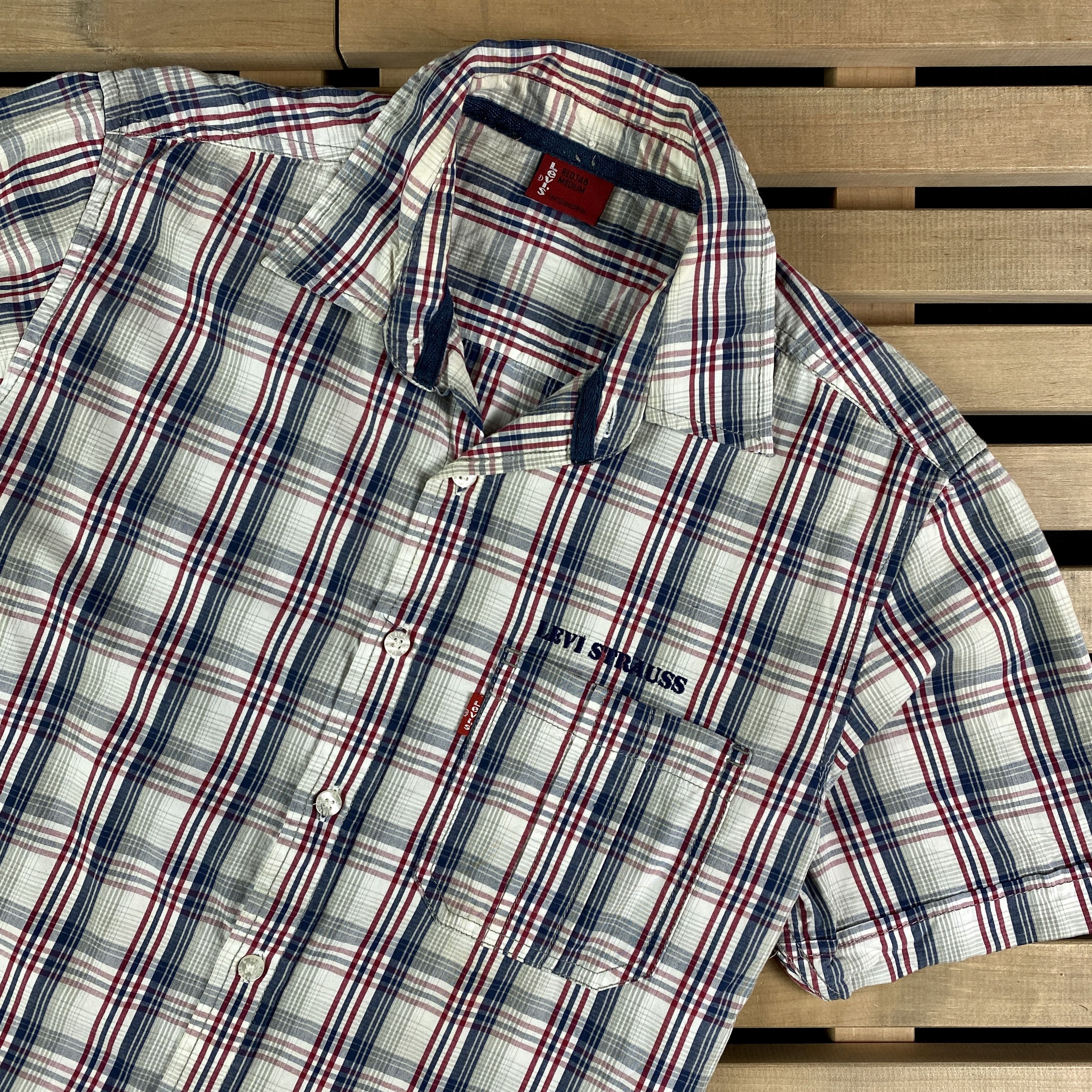 Levi's × Levi's Vintage Clothing × Vintage Mens Shirt Levis Vintage Size M Size US M / EU 48-50 / 2 - 2 Thumbnail
