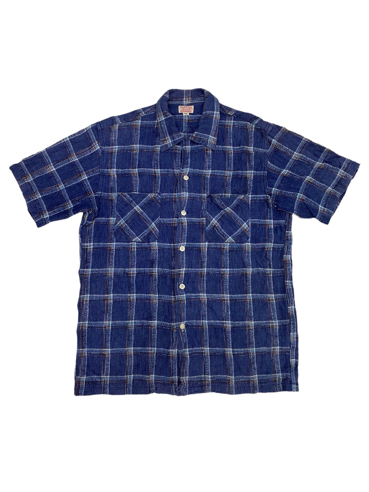 Sugar Cane × Vintage Vintage Sugar Cane Style Eyes Sportwear Checkered Shirt Size US M / EU 48-50 / 2 - 1 Thumbnail