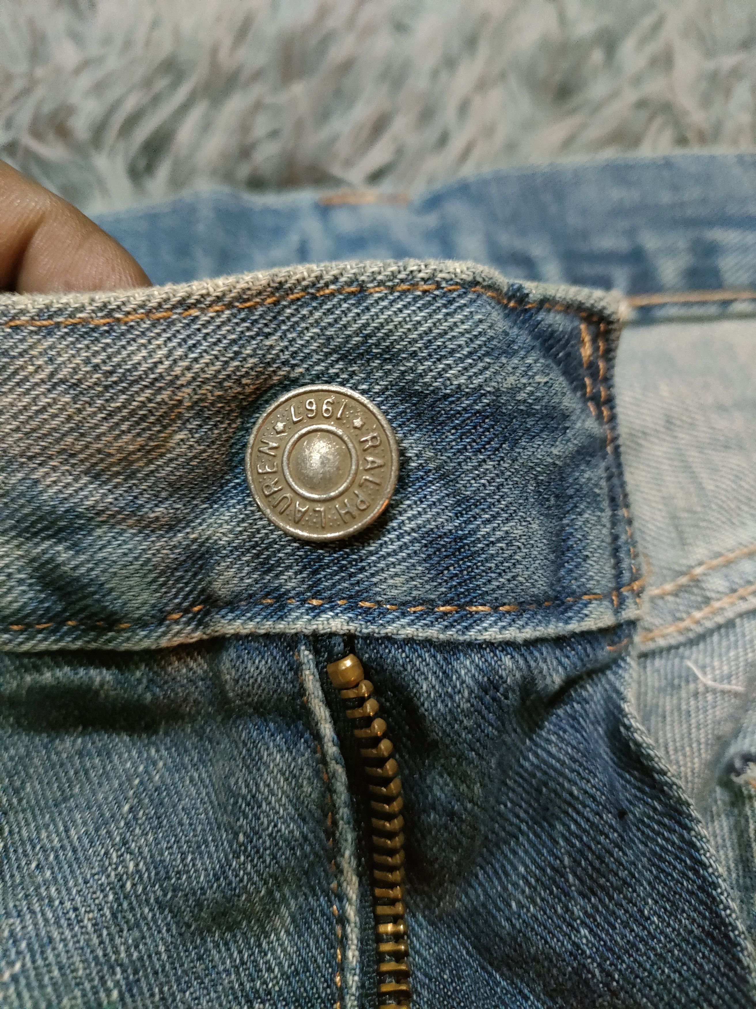 Polo Ralph Lauren × Ralph Lauren Polo Ralph Lauren Distressed Jeans Size US 35 - 8 Thumbnail