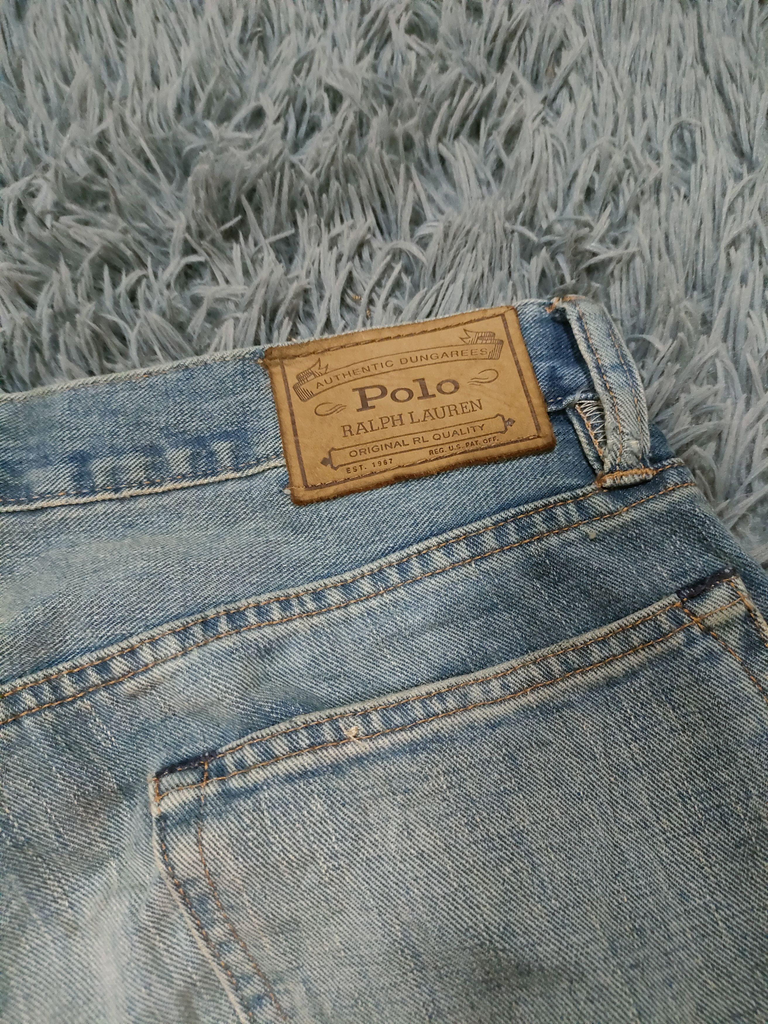 Polo Ralph Lauren × Ralph Lauren Polo Ralph Lauren Distressed Jeans Size US 35 - 2 Thumbnail