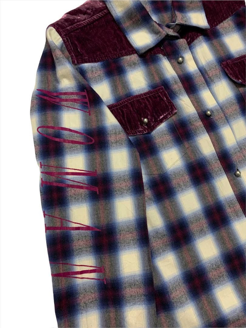 Off-White ❄️☃️CHRISTMAS OFFER☃️❄️Off-White Flannel Button up Shirt Size M / US 6-8 / IT 42-44 - 4 Thumbnail