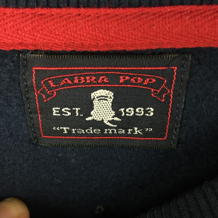 Vintage Vintage Labra Pop hoodie dog puppy big logo Grailed