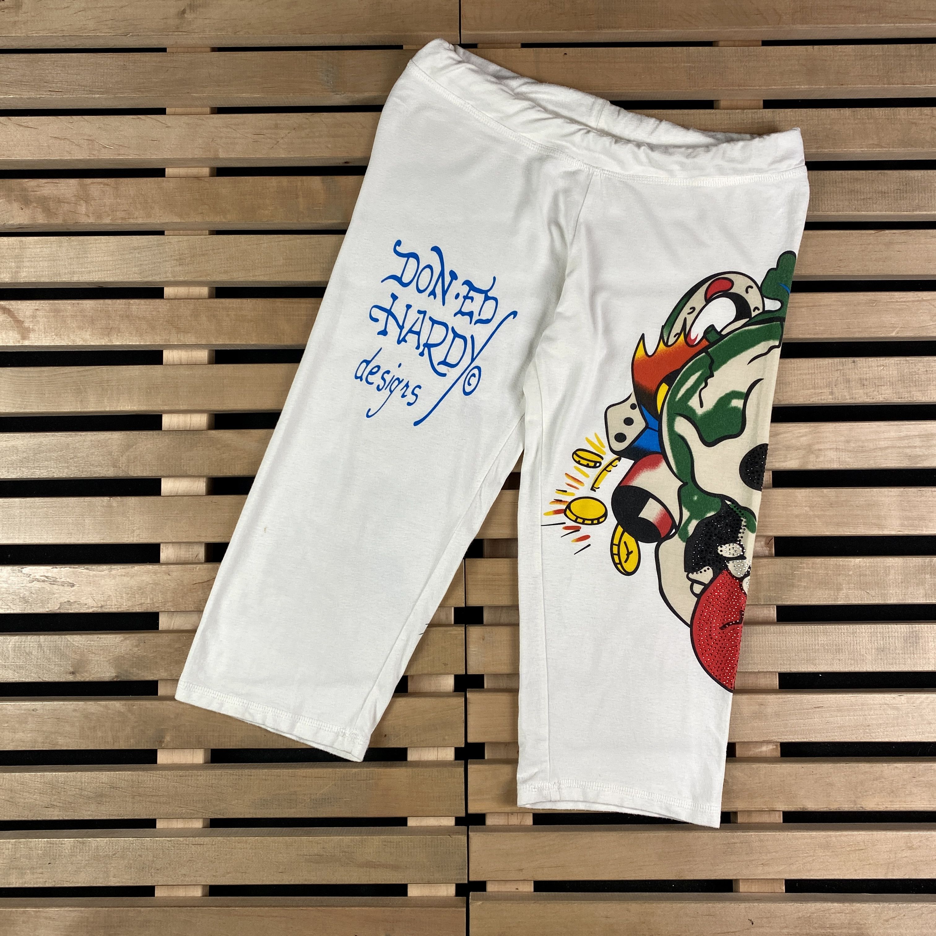 Ed Hardy × Vintage Womens Breeches Ed Hardy Vintage Size L Size 36" / US 14 / IT 50 - 2 Thumbnail
