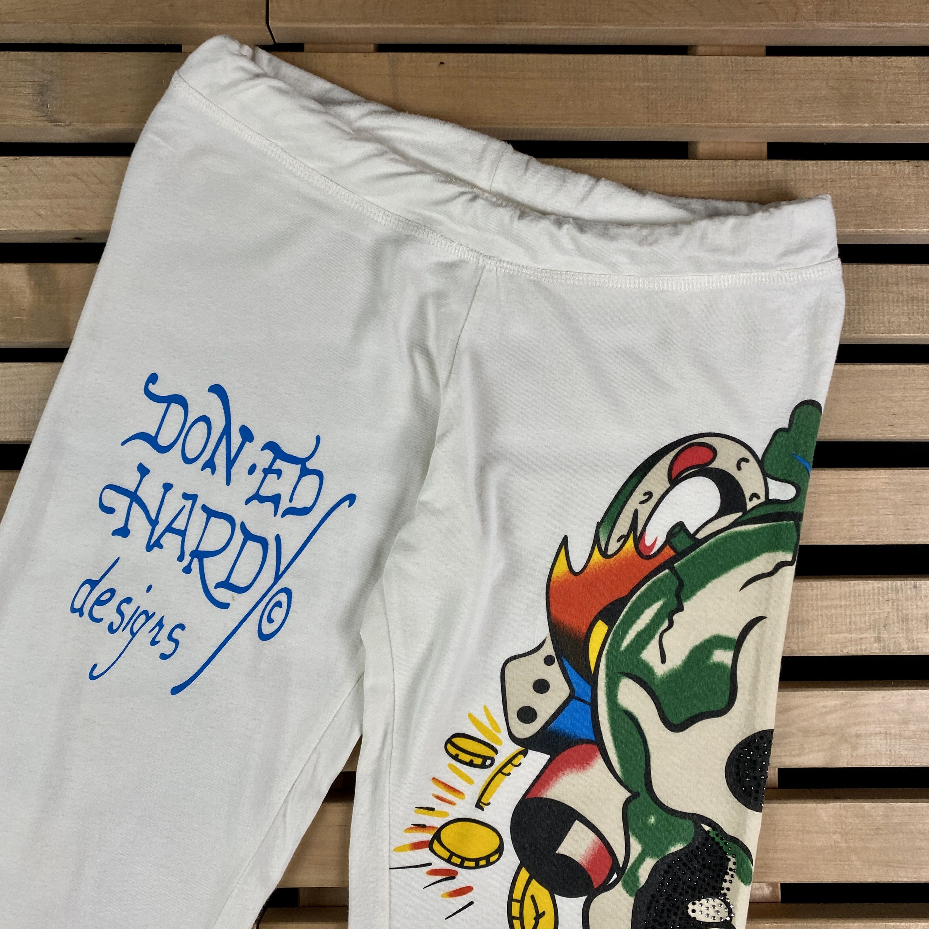 Ed Hardy × Vintage Womens Breeches Ed Hardy Vintage Size L Size 36" / US 14 / IT 50 - 3 Thumbnail