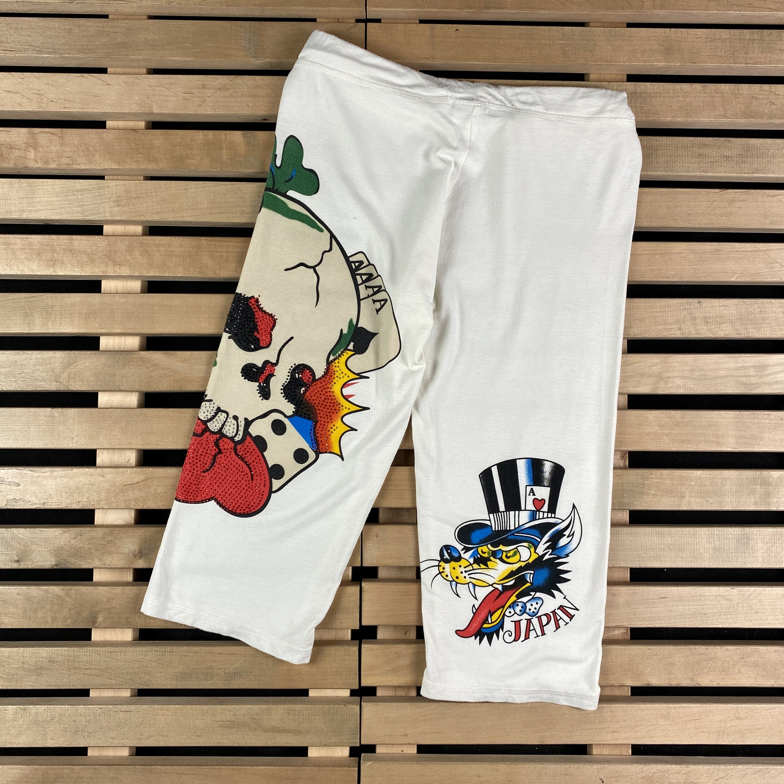 Ed Hardy × Vintage Womens Breeches Ed Hardy Vintage Size L Size 36" / US 14 / IT 50 - 1 Thumbnail