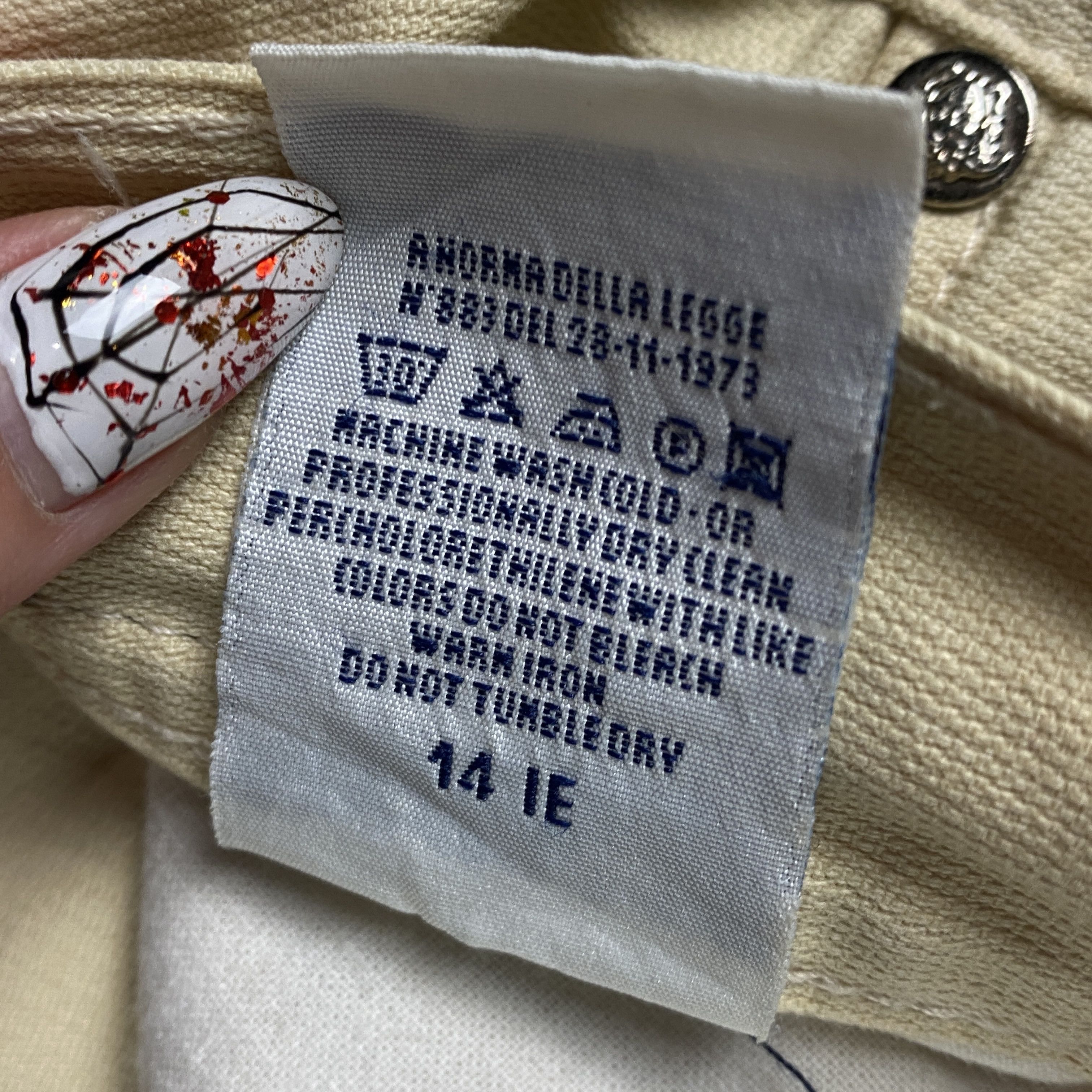 Versace × Vintage Mens Pants Versace Jeans Couture Vintage Size 32/46 Size US 32 / EU 48 - 8 Thumbnail