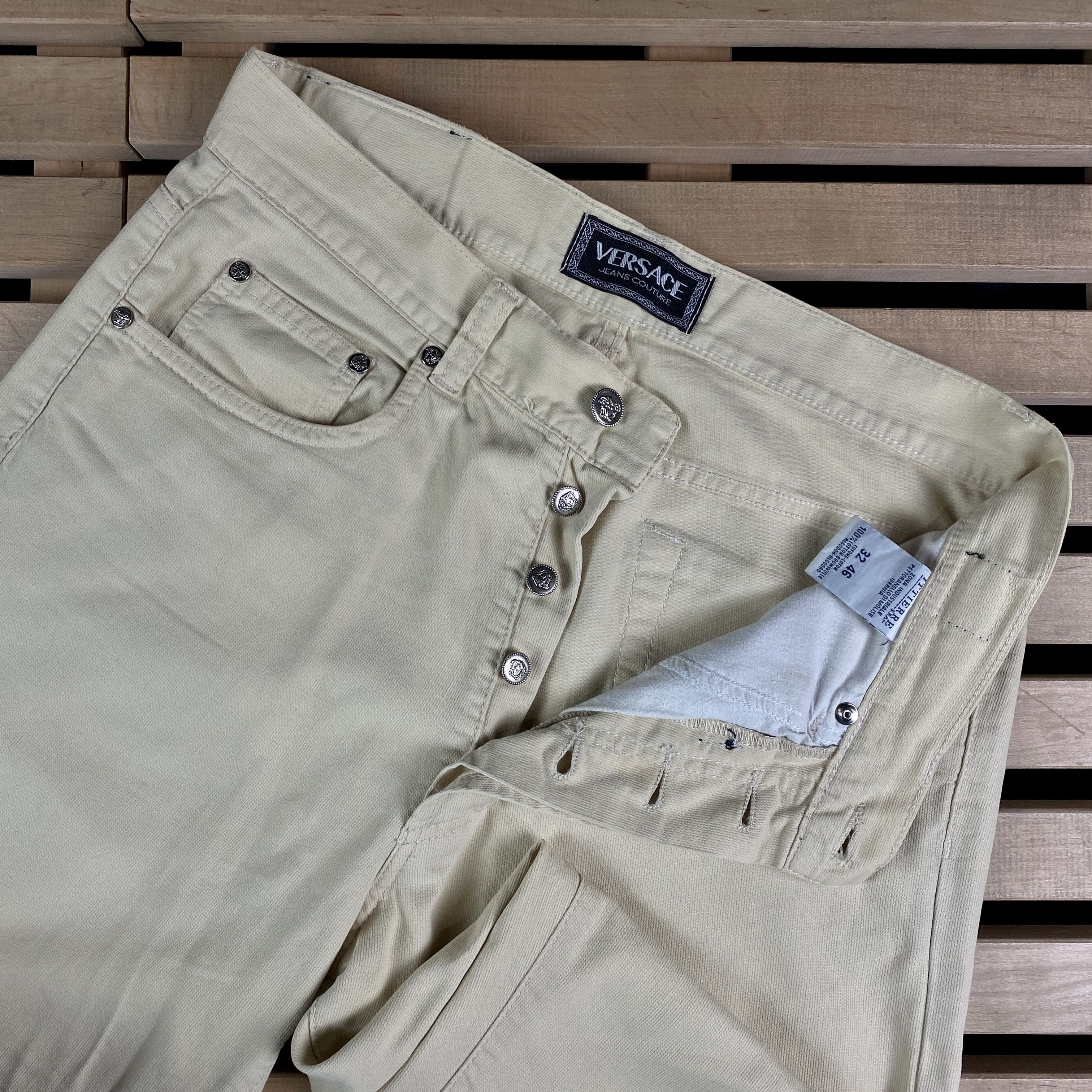 Versace × Vintage Mens Pants Versace Jeans Couture Vintage Size 32/46 Size US 32 / EU 48 - 4 Thumbnail