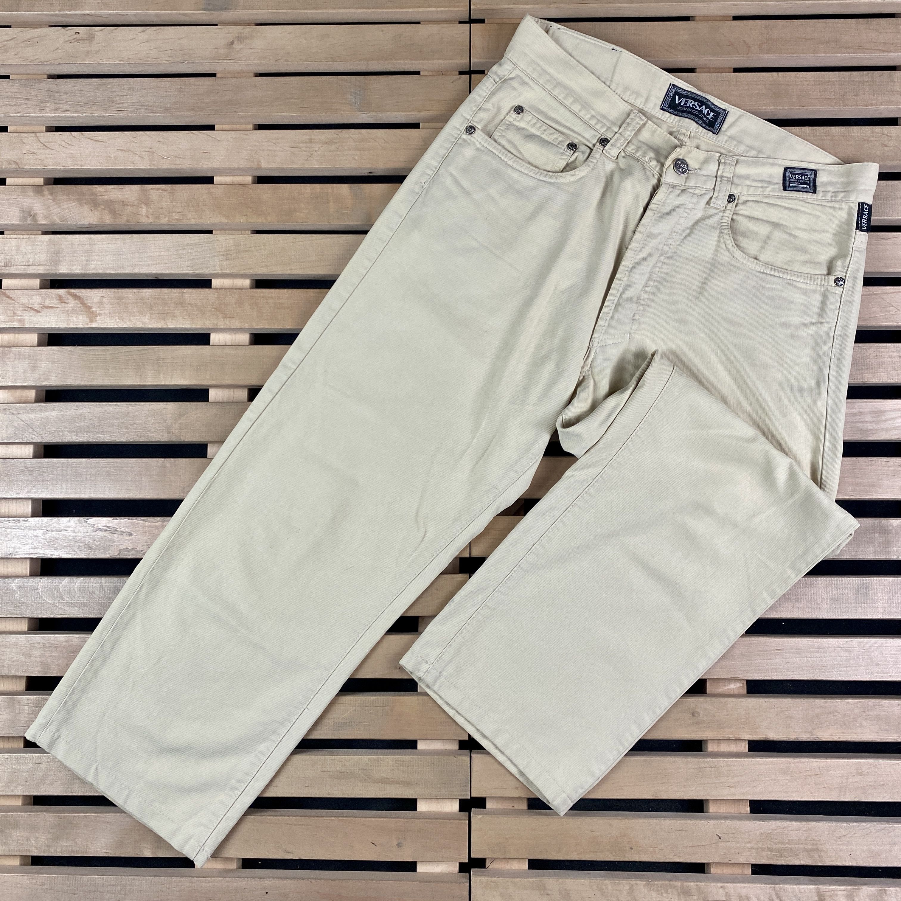 Versace × Vintage Mens Pants Versace Jeans Couture Vintage Size 32/46 Size US 32 / EU 48 - 1 Thumbnail