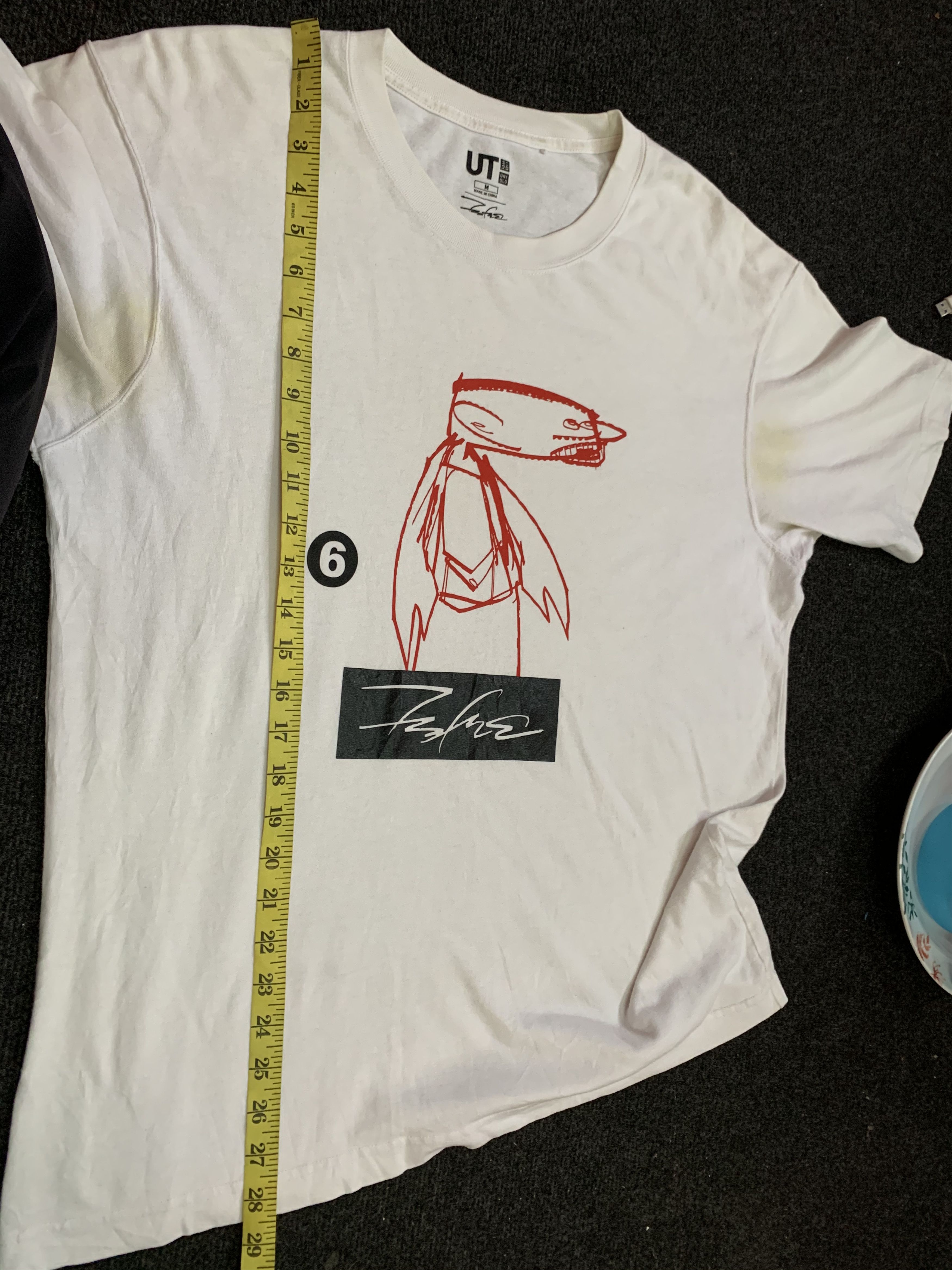 Futura Rare! Futura Laboratories Uniqlo Tee Art Size US M / EU 48-50 / 2 - 12 Thumbnail