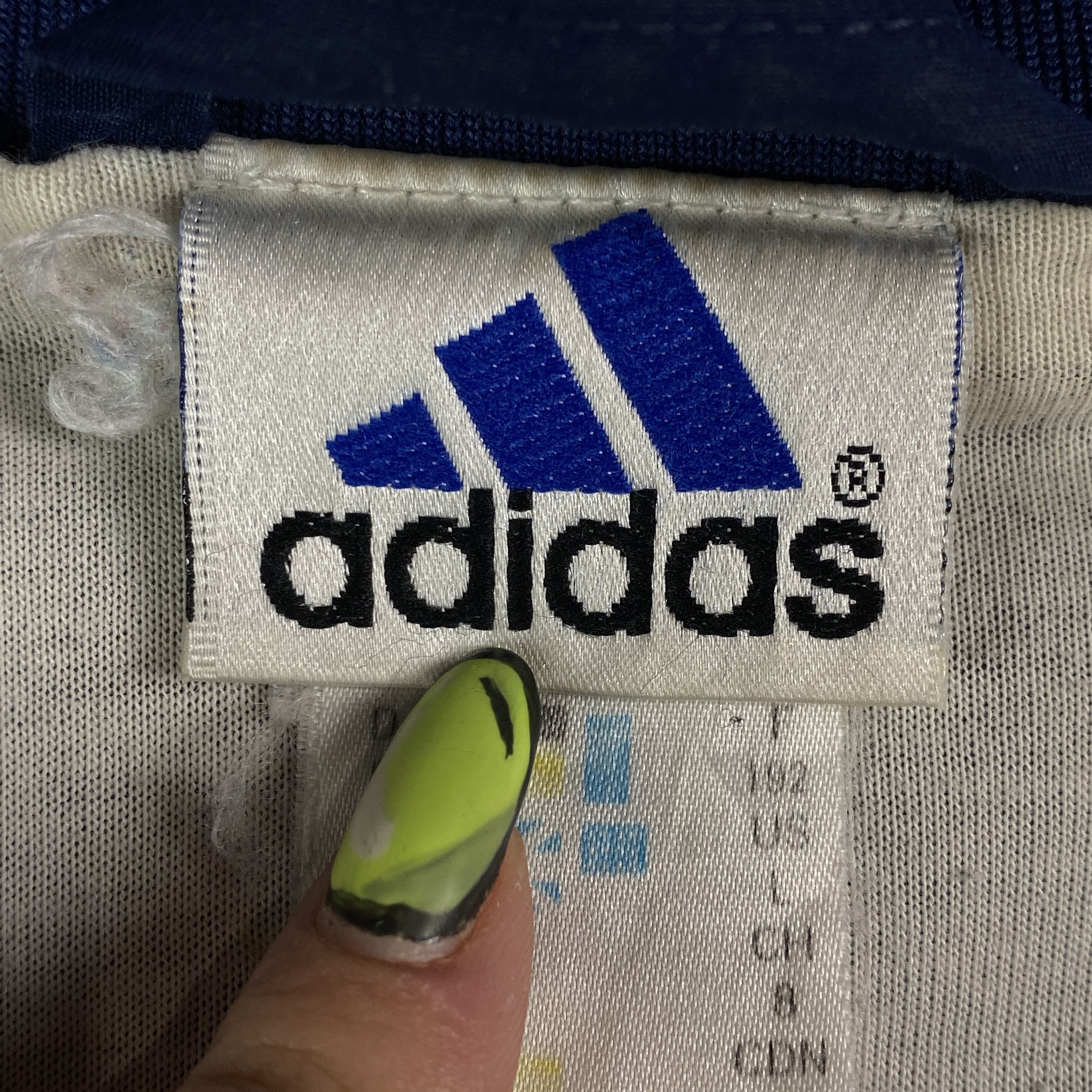 Adidas × Vintage Mens Zip Jacket Bomber Adidas Vintage Size L Size US L / EU 52-54 / 3 - 4 Thumbnail