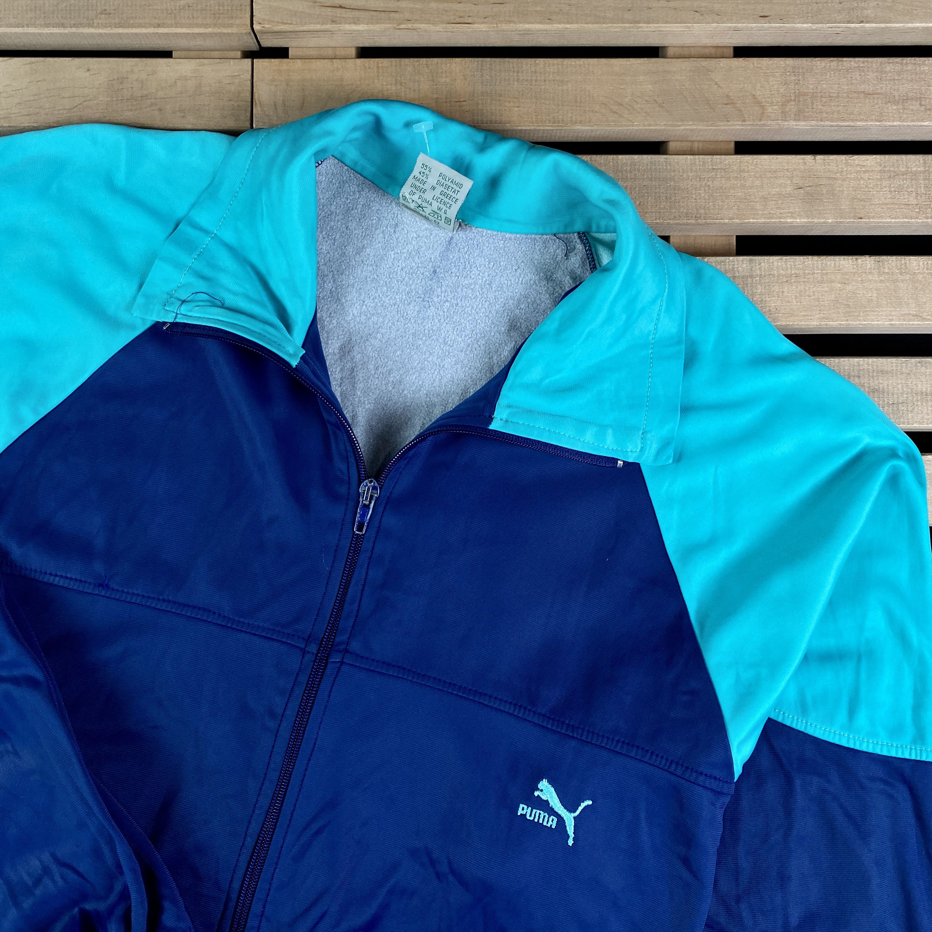 Puma × Vintage Mens Track Jacket Bomber Puma Vintage Size L Size US L / EU 52-54 / 3 - 2 Thumbnail
