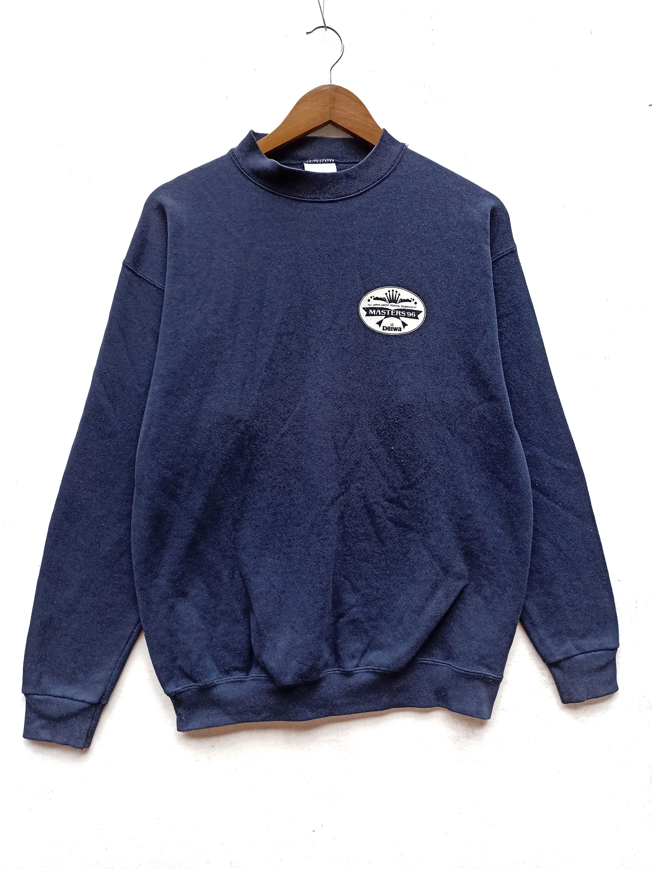 DAIWA PIER39 × Vintage Vintage 90s Vintage Daiwa sweatshirt Size US M / EU 48-50 / 2 - 2 Thumbnail