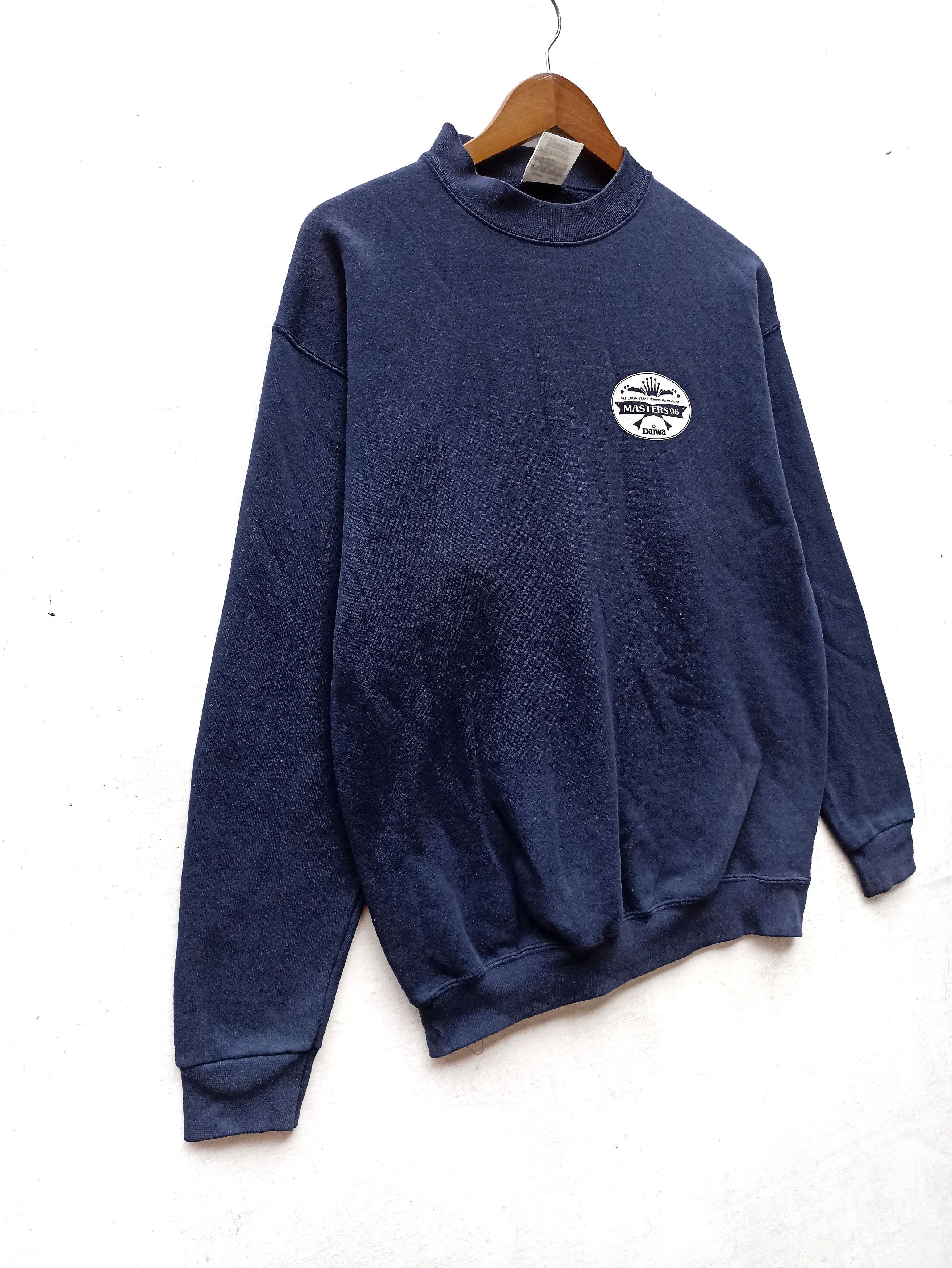 DAIWA PIER39 × Vintage Vintage 90s Vintage Daiwa sweatshirt Size US M / EU 48-50 / 2 - 3 Thumbnail