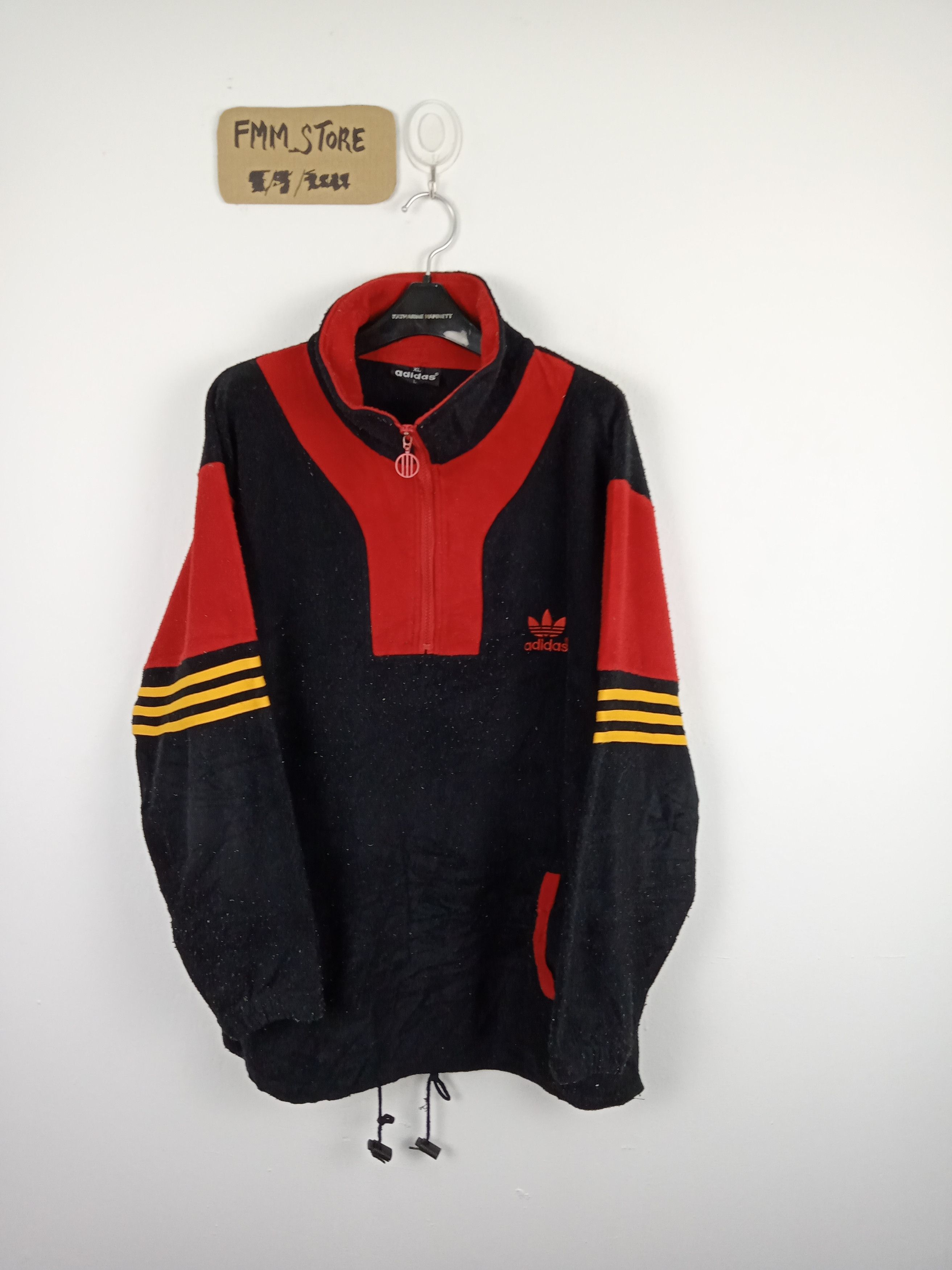 Adidas × Vintage Vintage Adidas Jacket Germany Fc Design Size US L / EU 52-54 / 3 - 2 Thumbnail